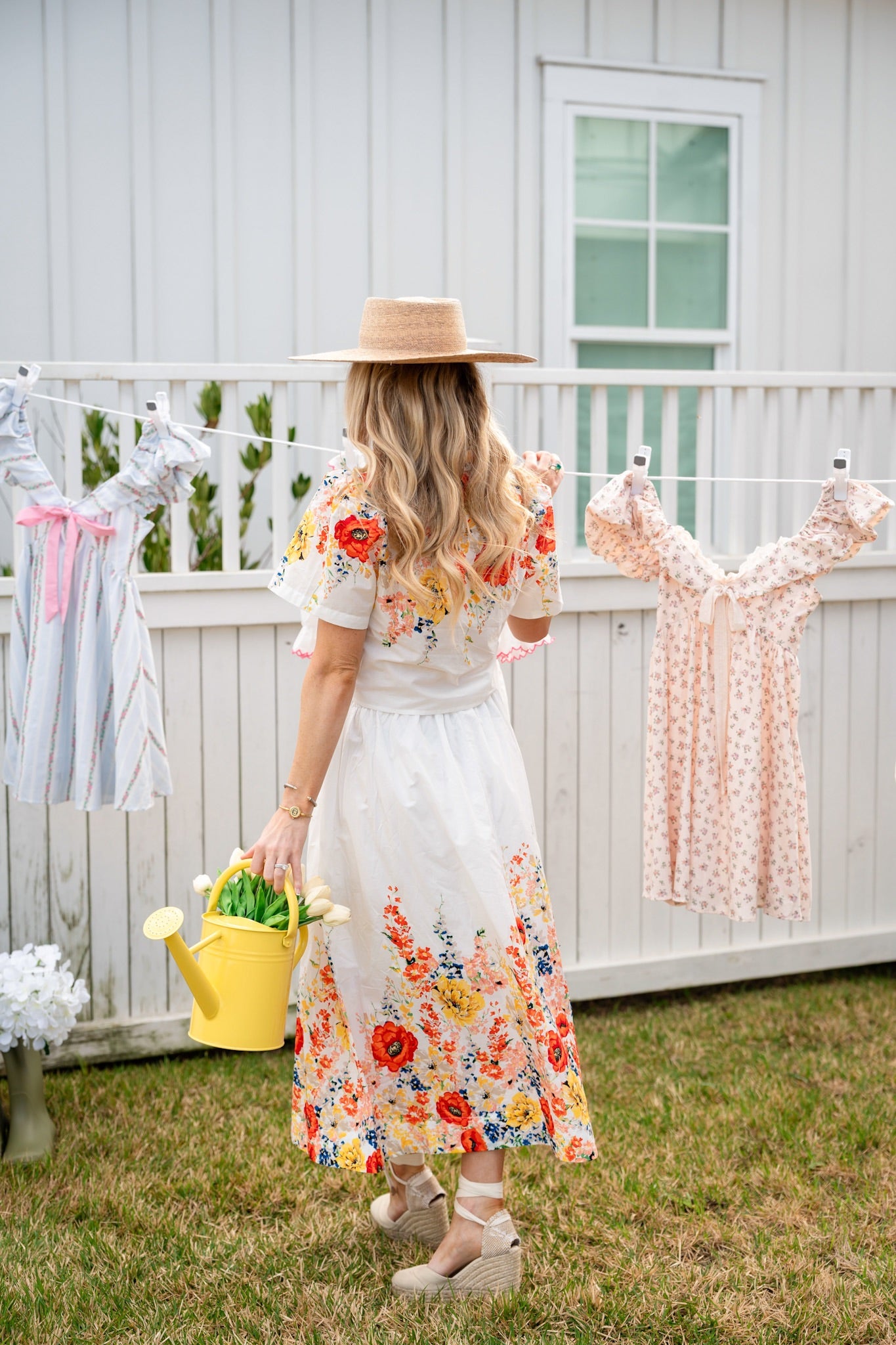 GARDEN BLOOM MIDI SKIRT