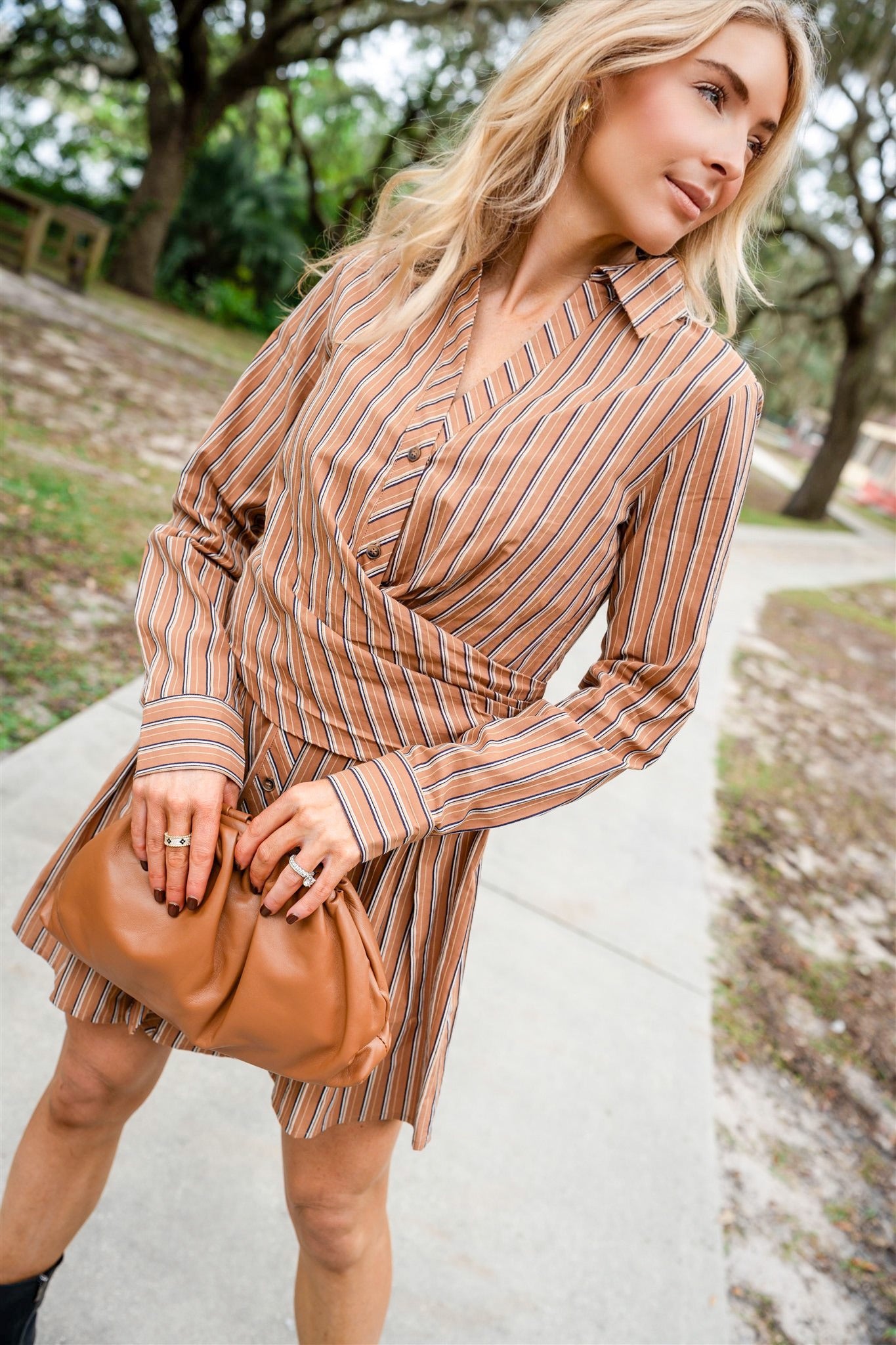 CITY STRIPE DRESS