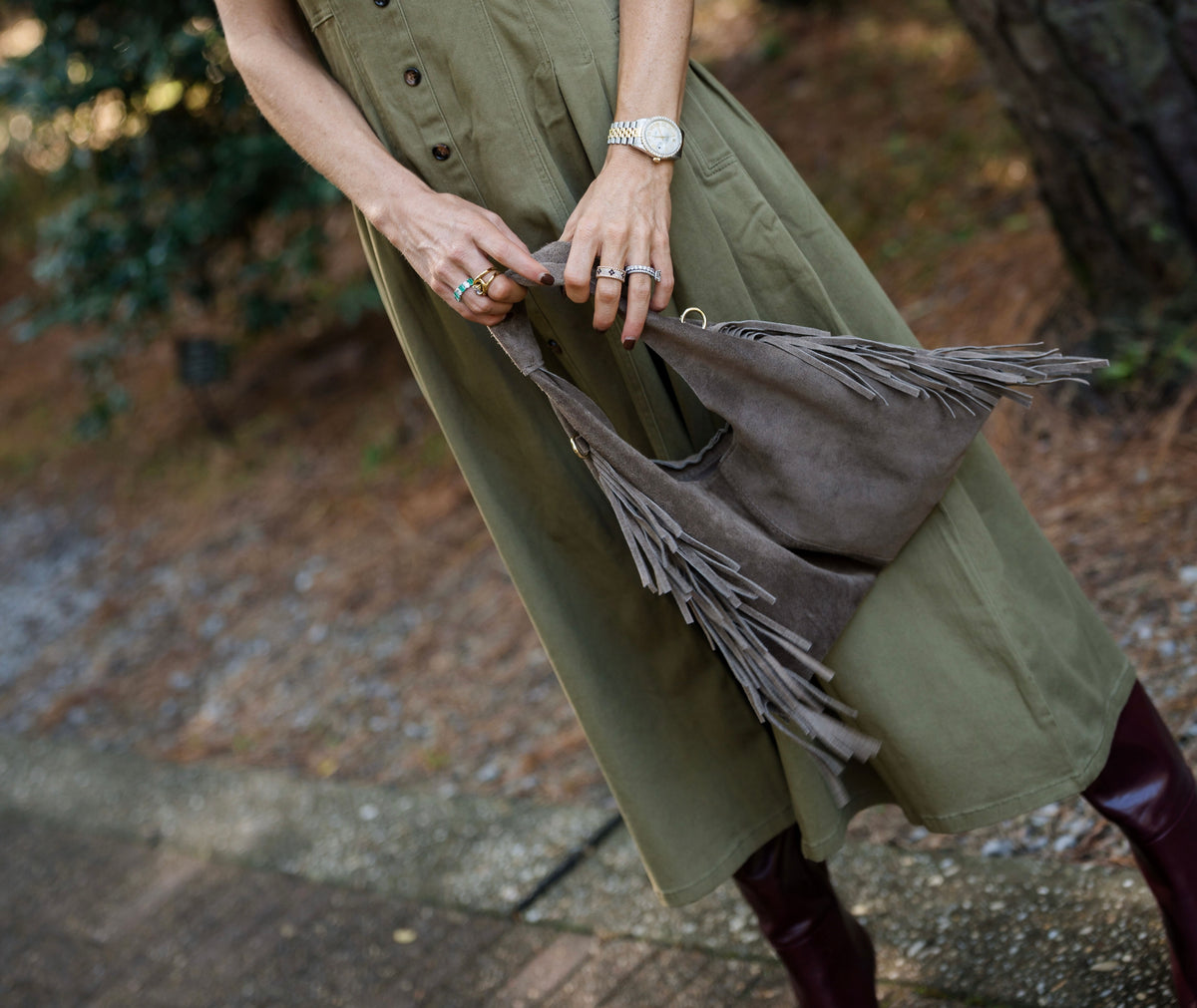 JANE FRINGE BAG