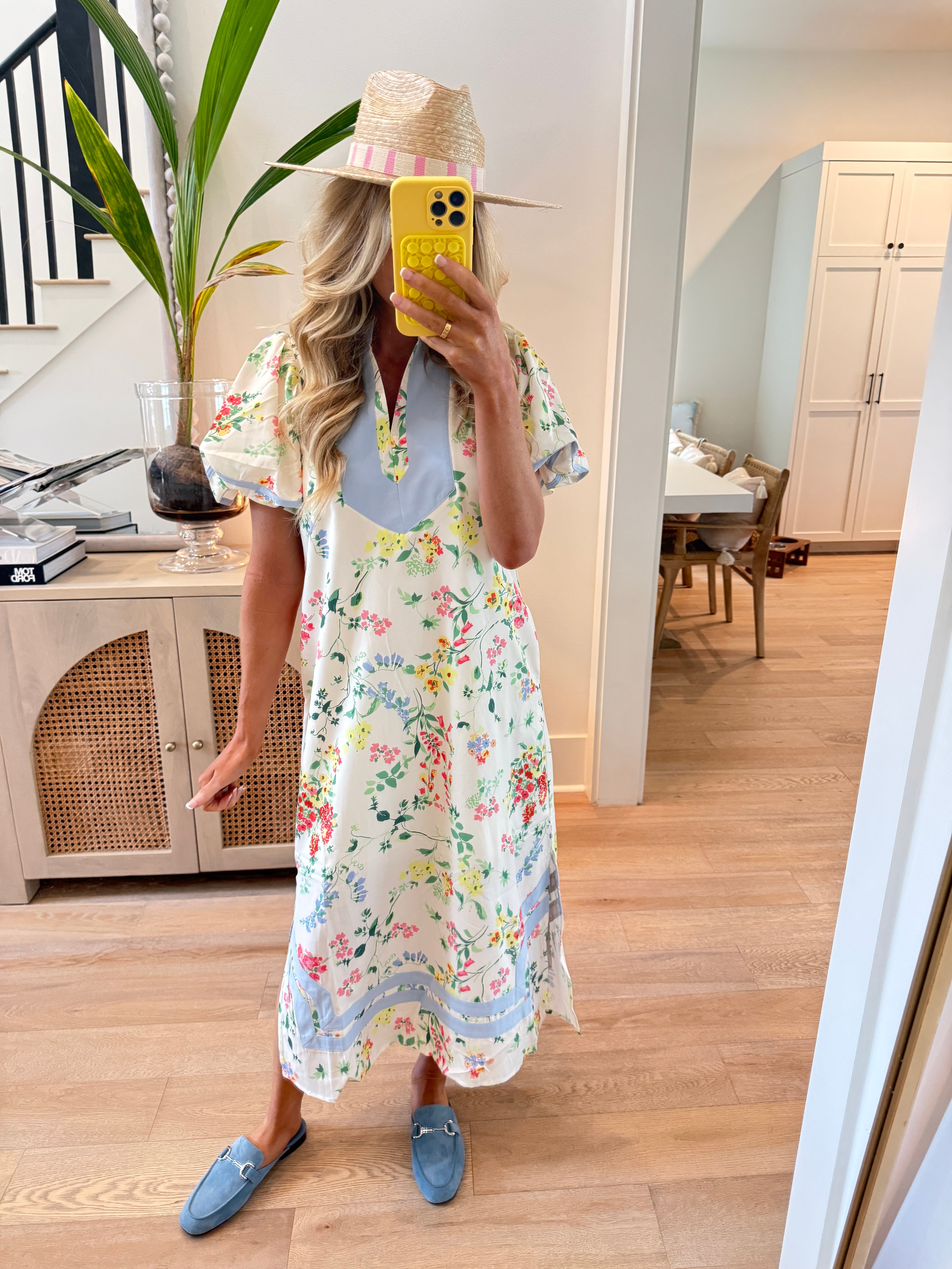 HOUSE OF BLOOM DRESS (RESTOCK 2.5 WEEK SHIPPING TIME)
