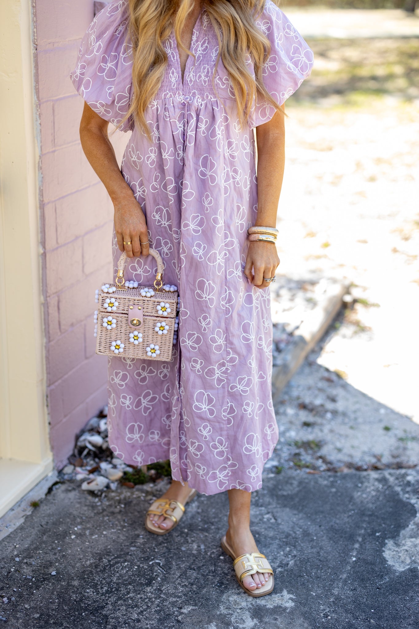 CAPRI DRESS (LILAC)