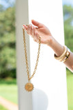 LARGE COIN NECKLACE