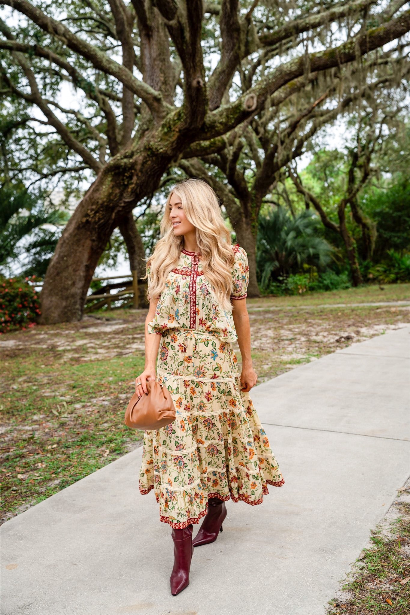 WILDFLOWER MAXI SKIRT