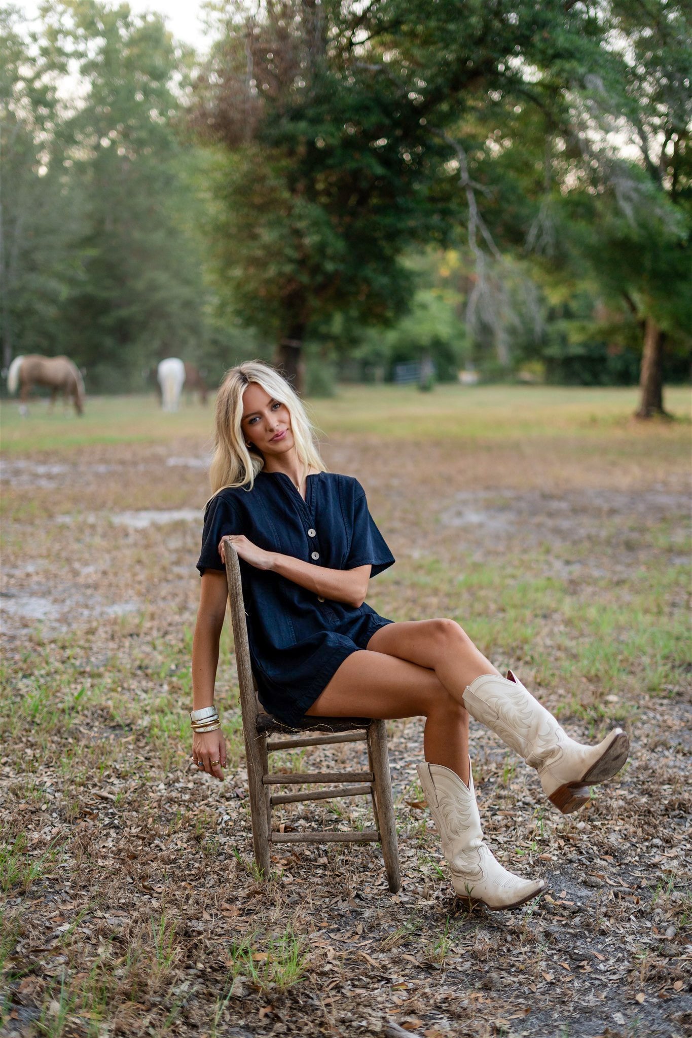 SABLE ROMPER DRESS