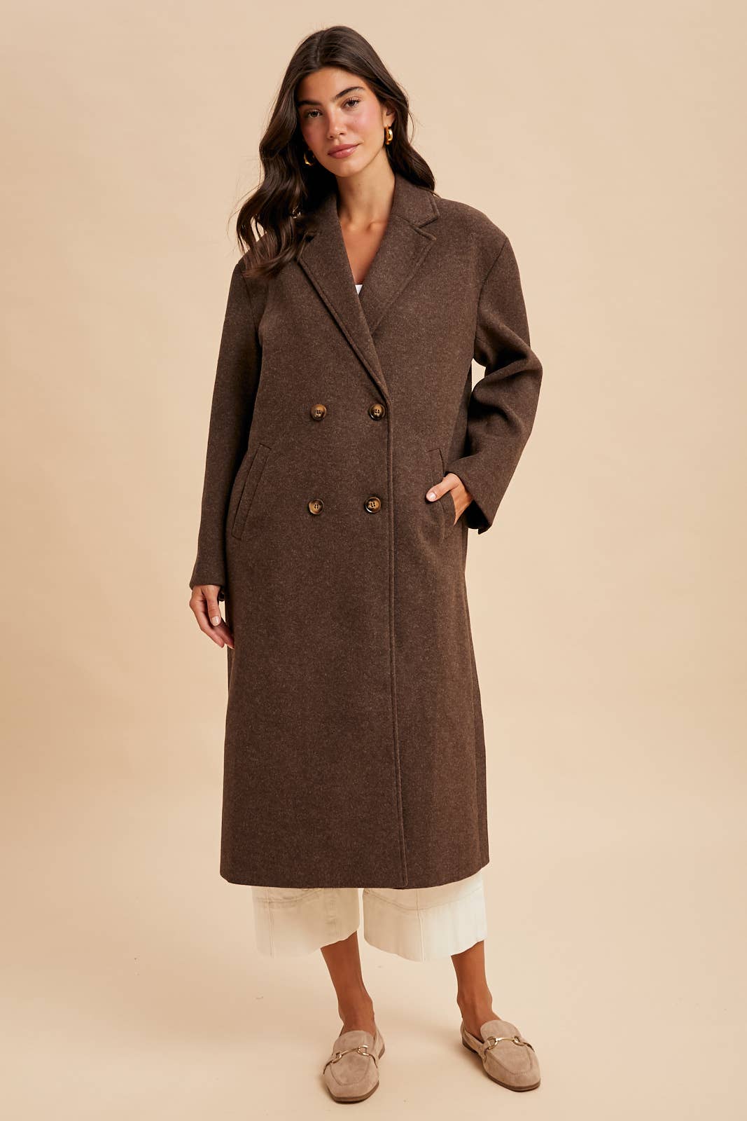 FELTED TRENCH COAT