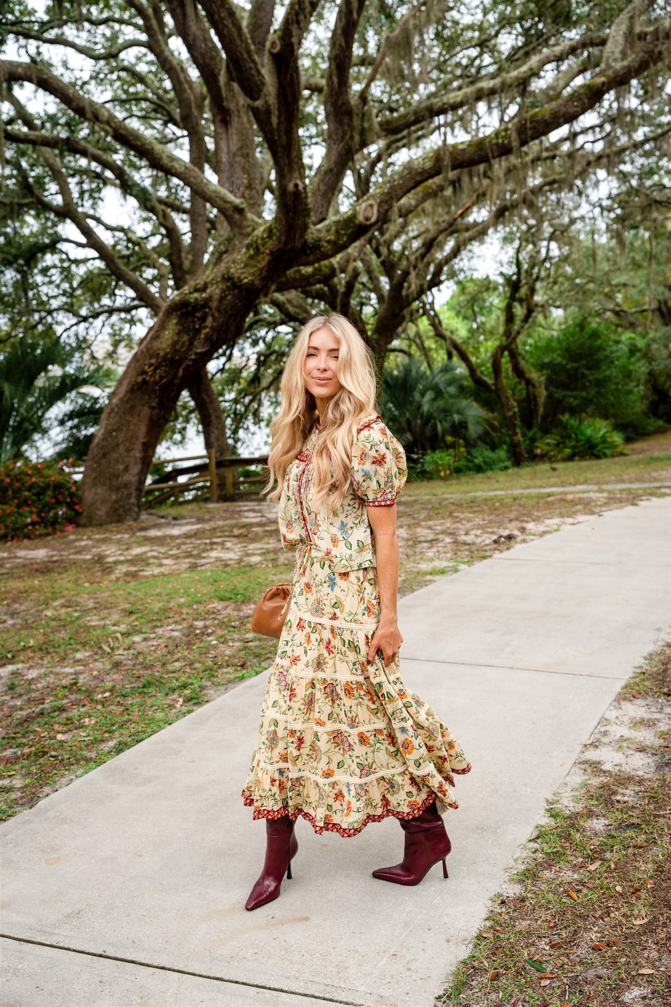 WILDFLOWER MAXI SKIRT