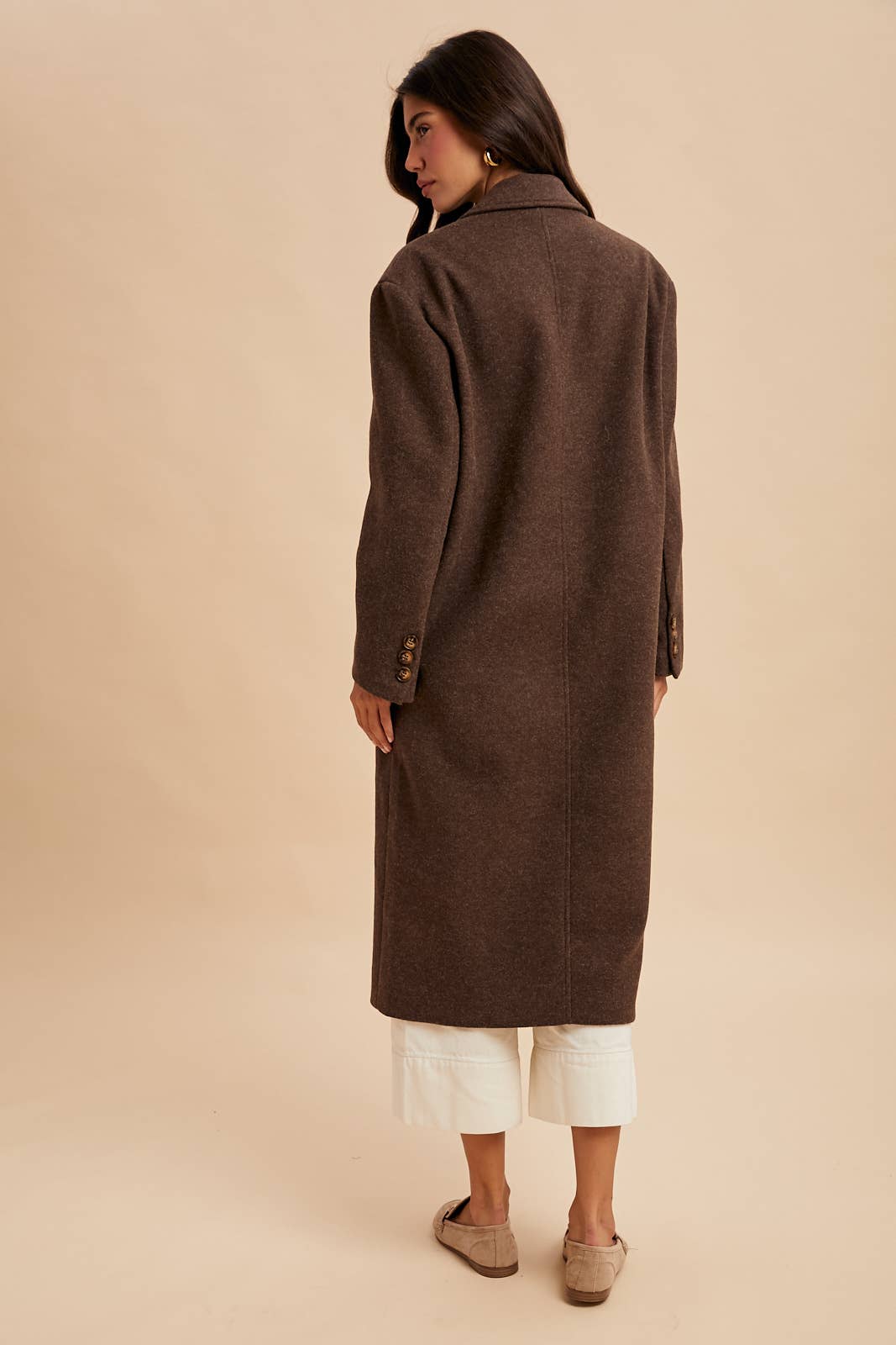 FELTED TRENCH COAT