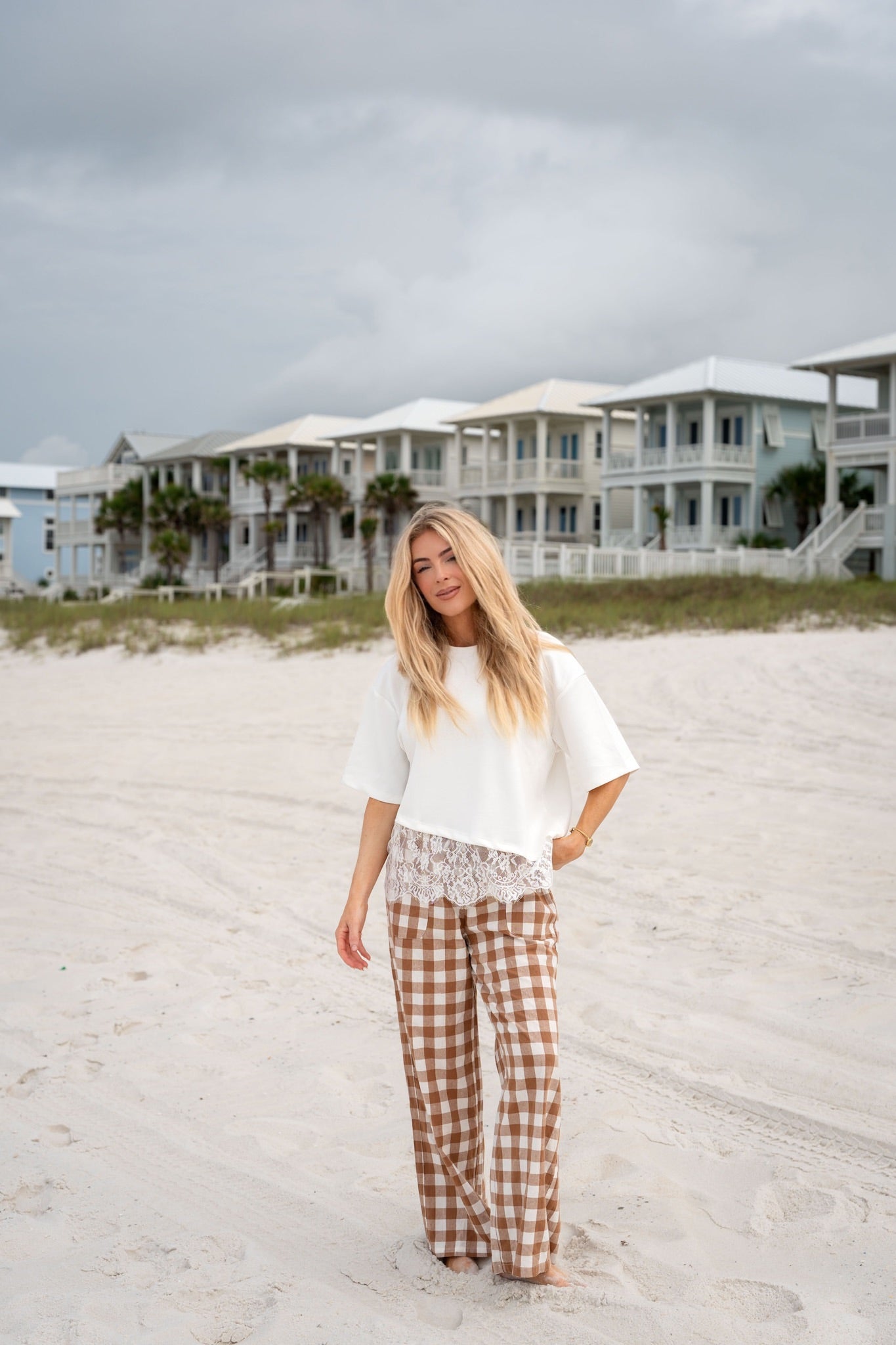 SANDBAR GINGHAM PANT