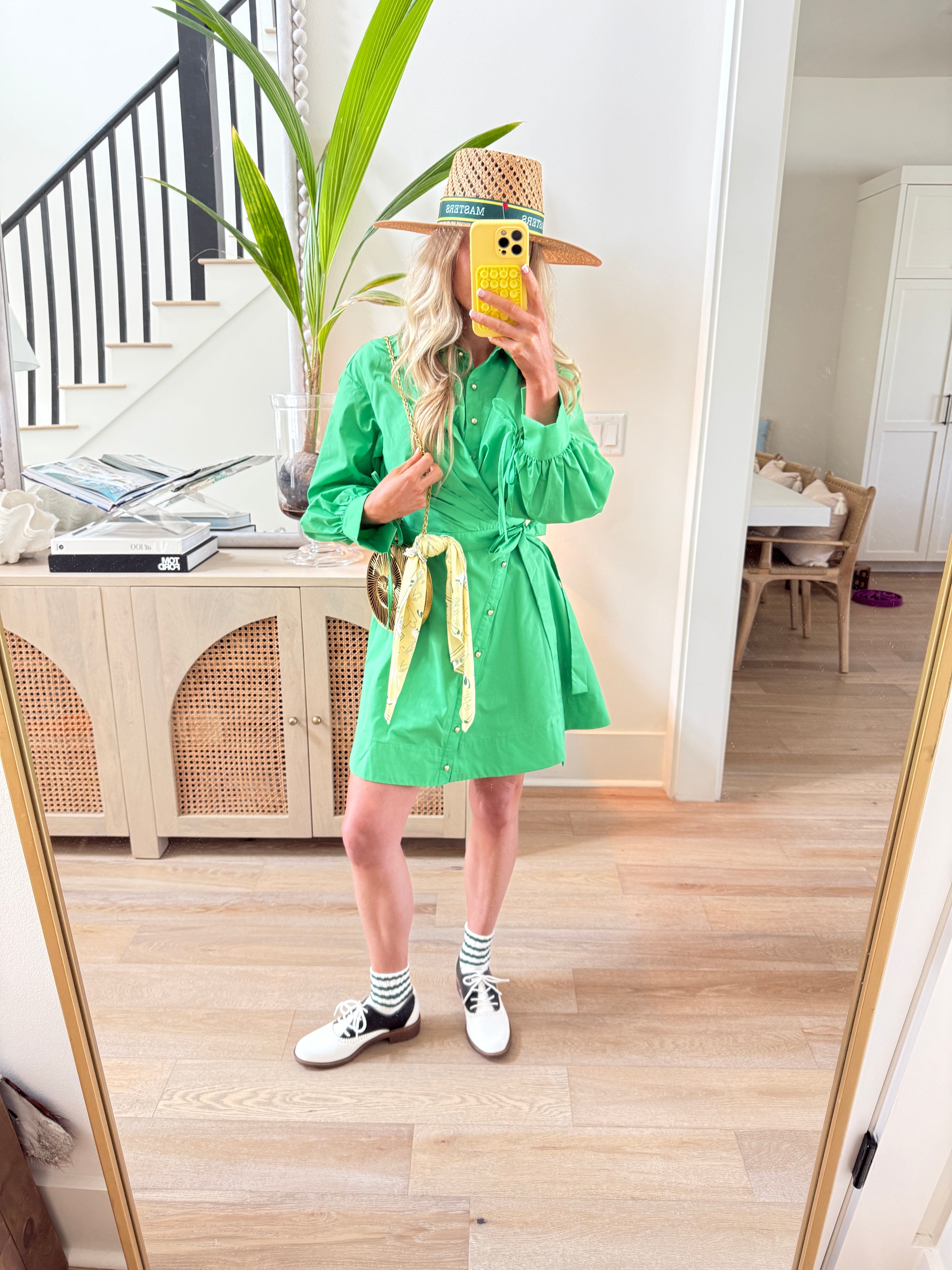 BERMUDA GREEN DRESS