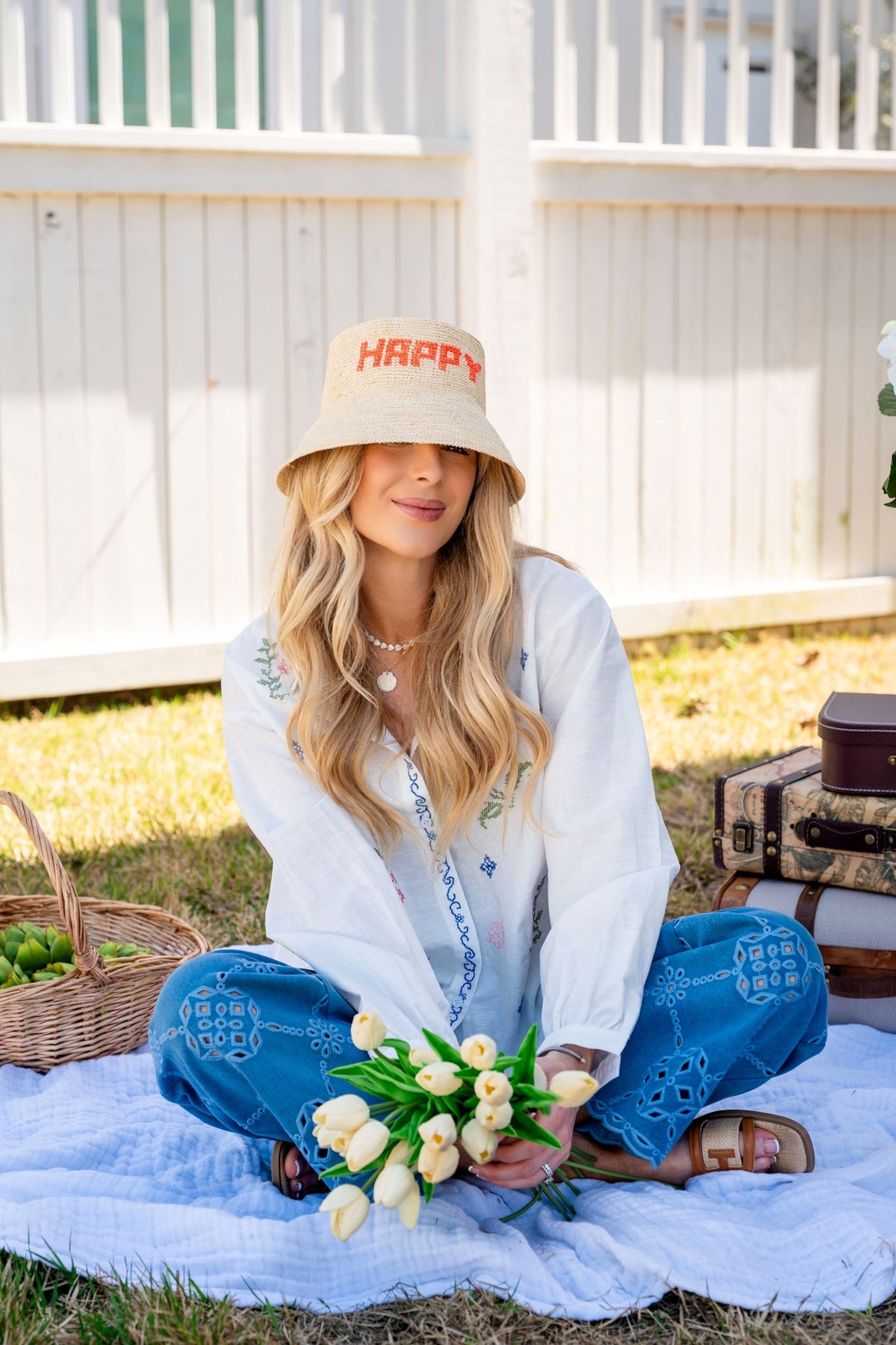 THE GARDEN STITCH TOP