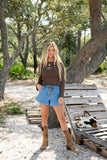 PIONEER LACE-UP SHORTS