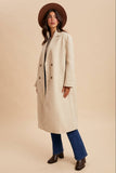 FELTED TRENCH COAT