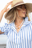 METALLIC PEARL NECKLACE