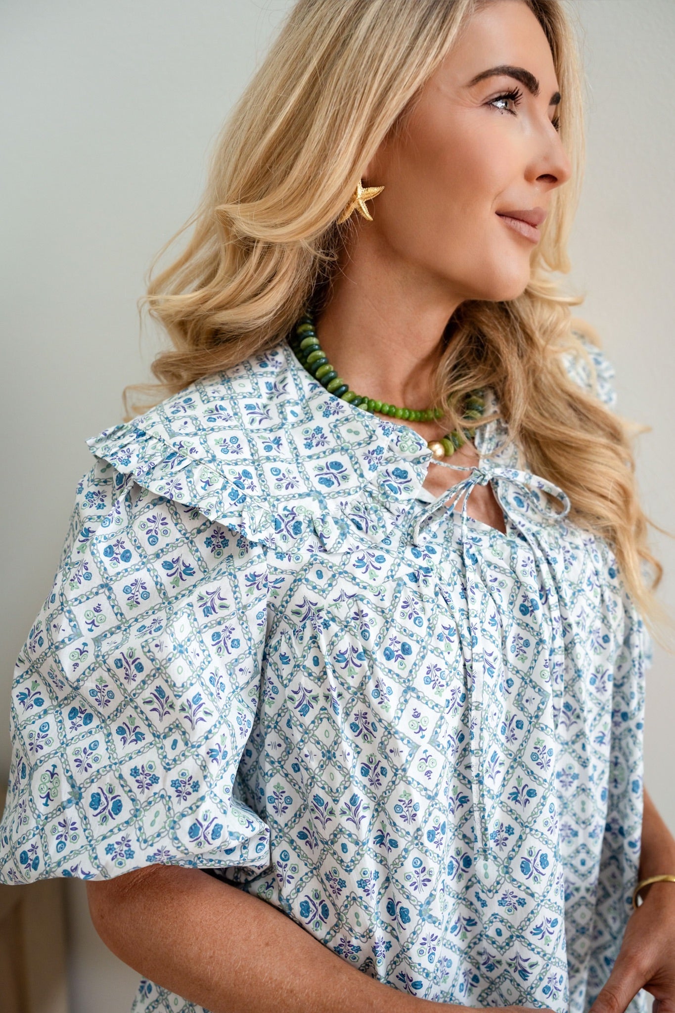 THE BLEU GARDEN DRESS