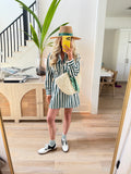 PINSTRIPE DRESS