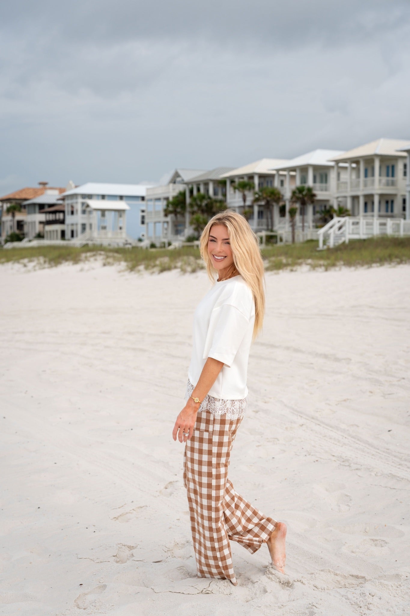 SANDBAR GINGHAM PANT
