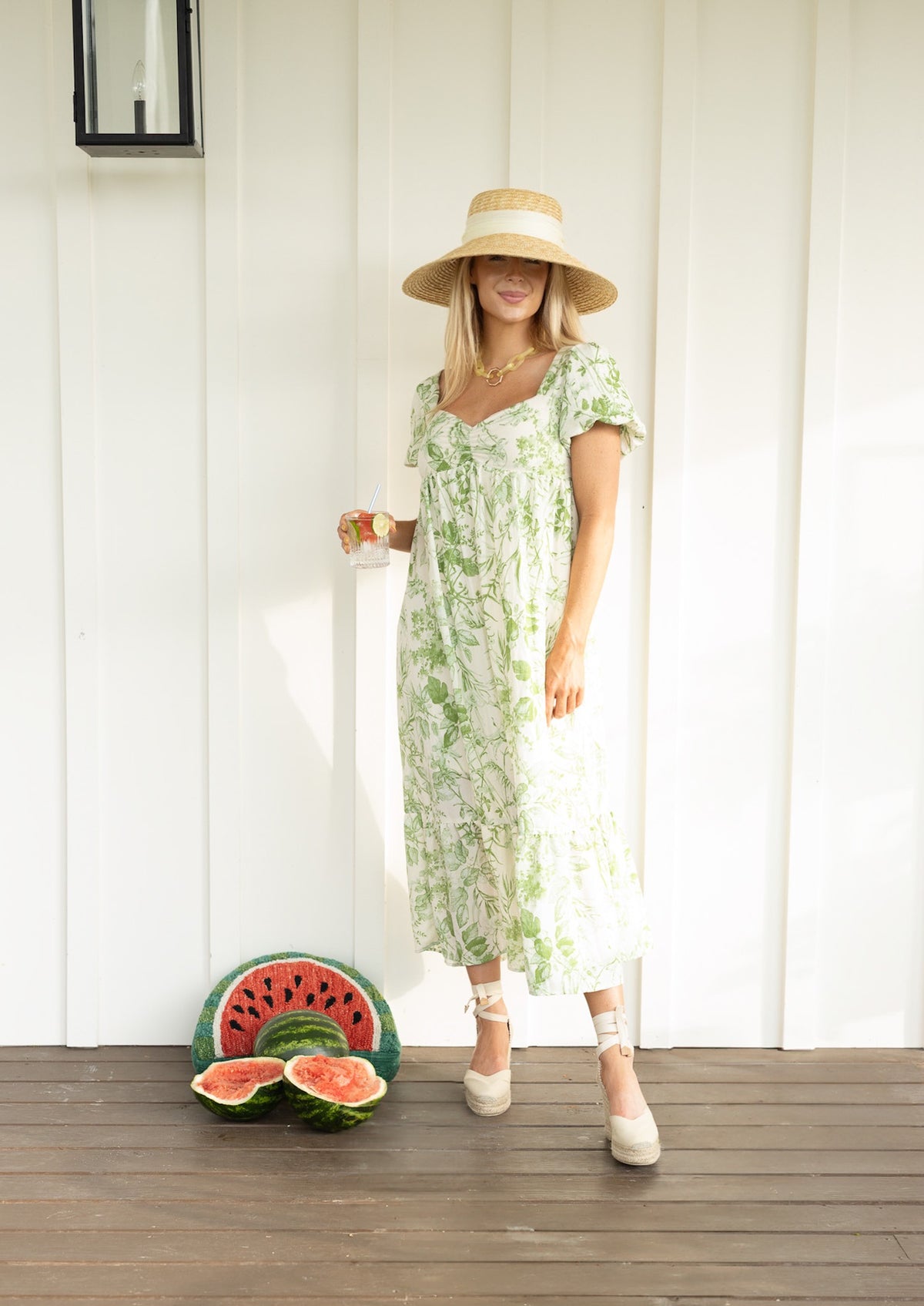 WATERMELON SPRITZ DRESS