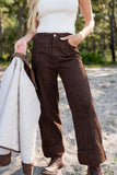 BROWN LEOPARD JEAN