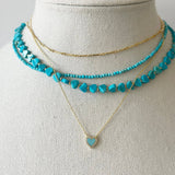OCEAN HEART NECKLACE