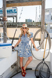 THE NAUTICAL TOILE DRESS