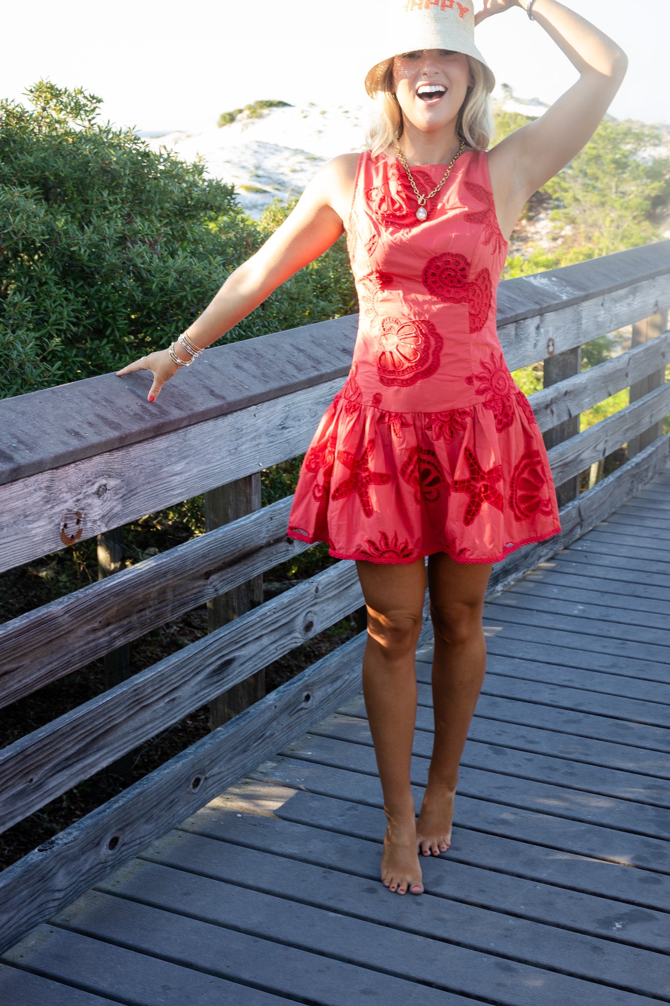 CORAL DRESS