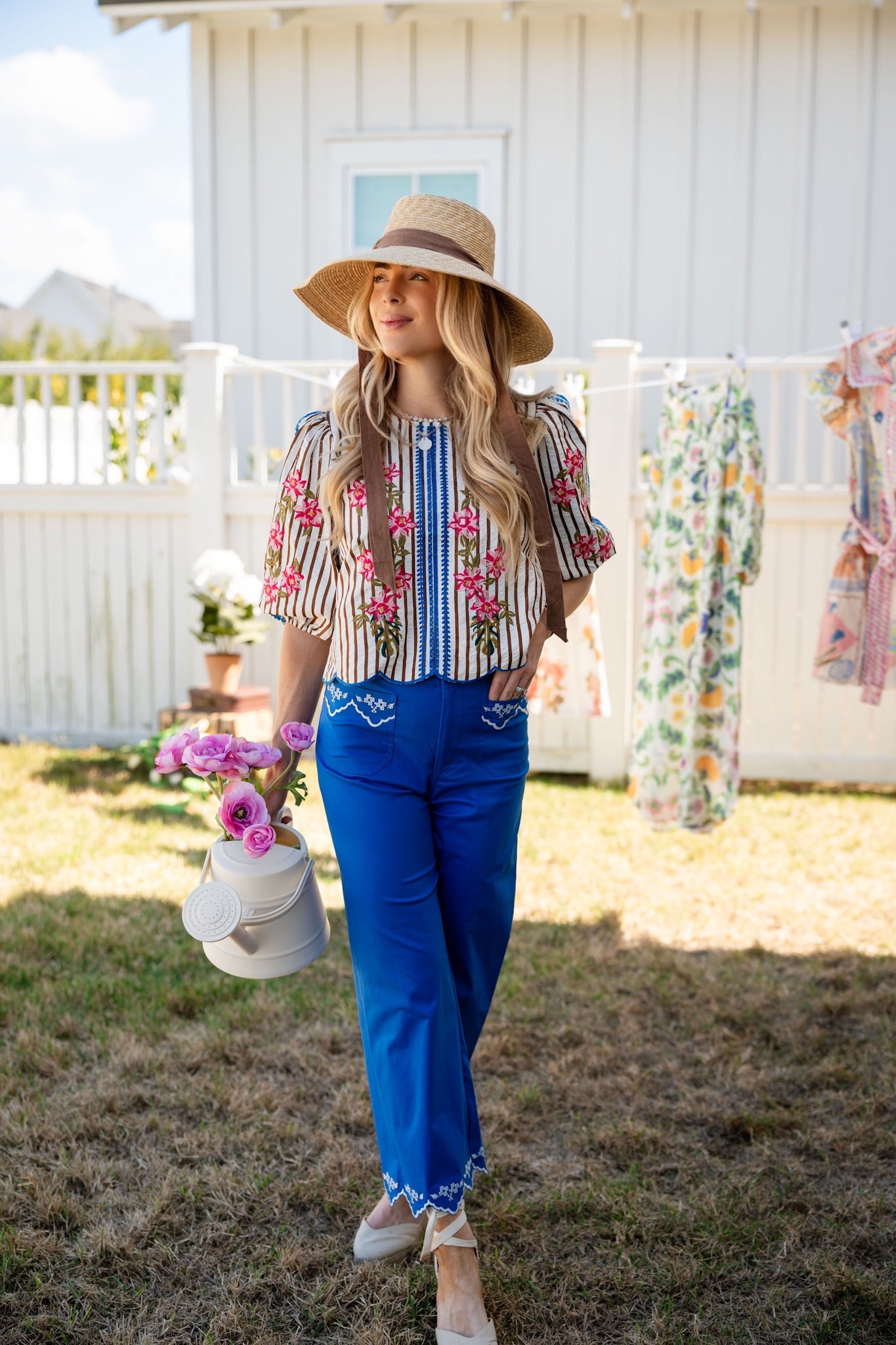 THE BLUE PROPER PANTS
