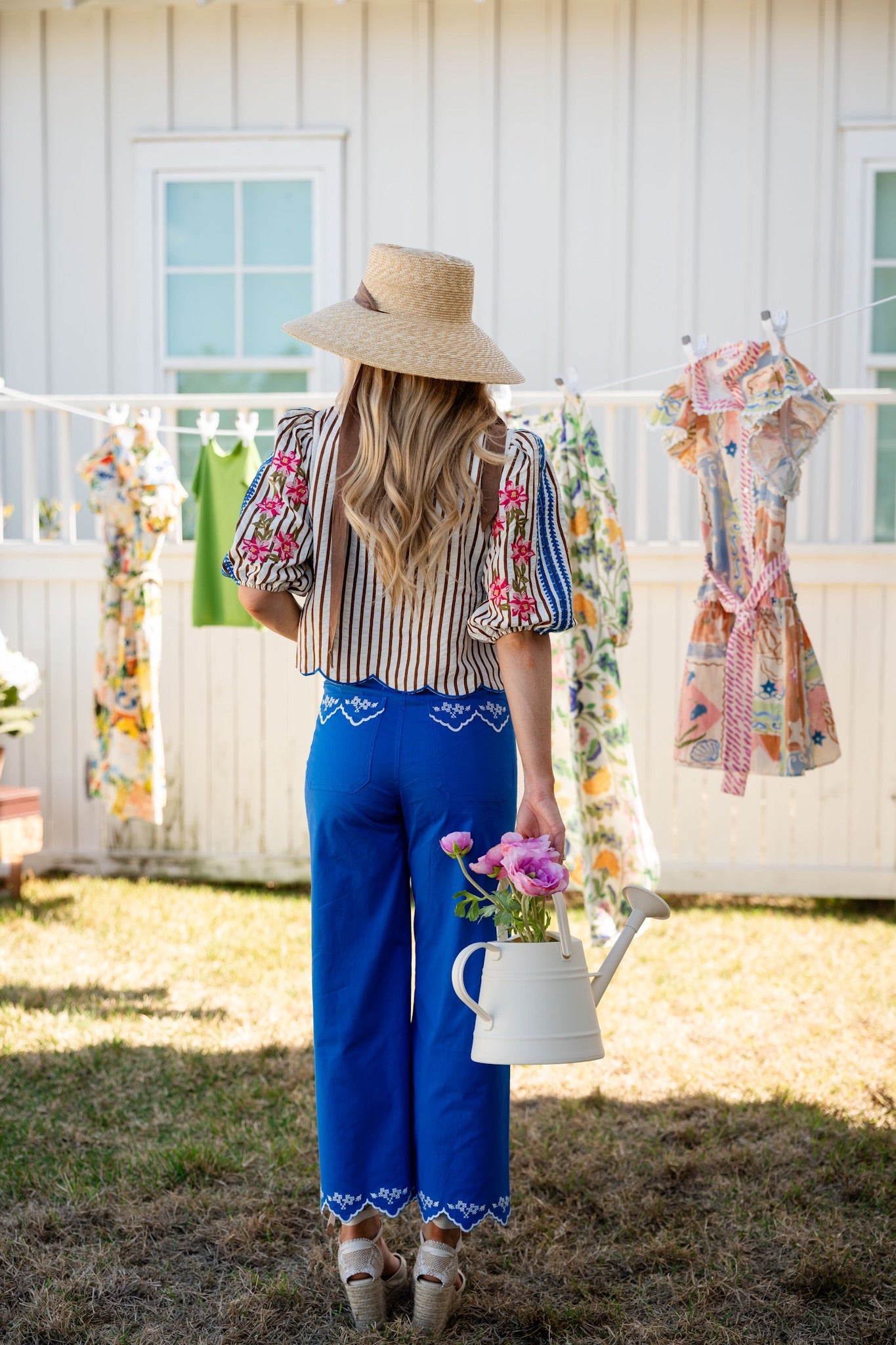 THE BLUE PROPER PANTS
