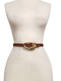 SUEDE GOLD BELT