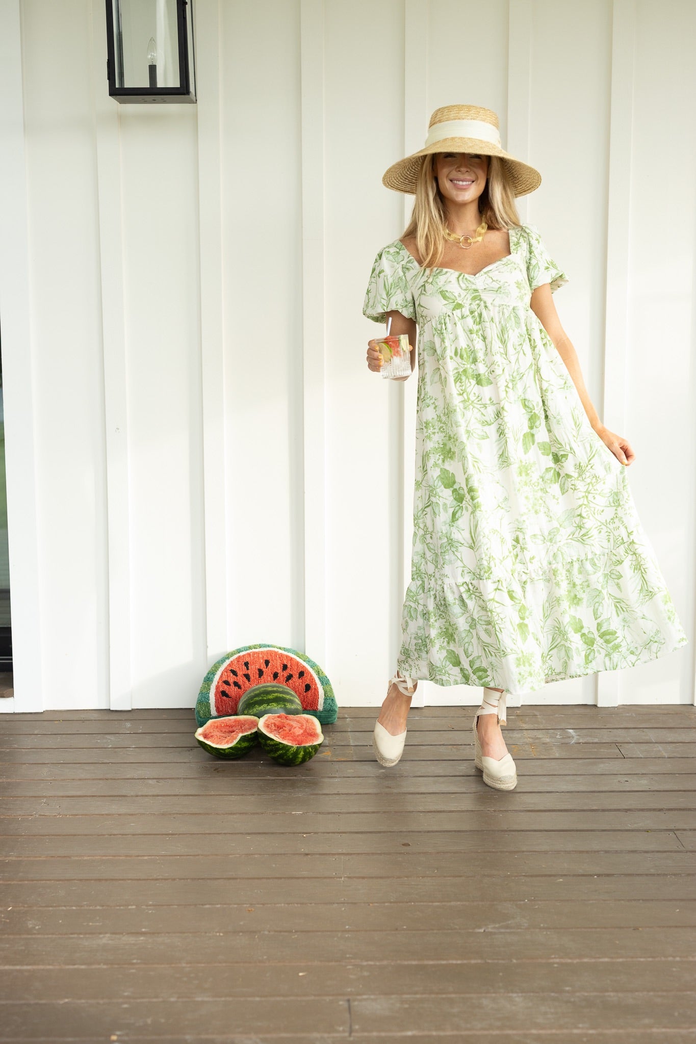 WATERMELON SPRITZ DRESS