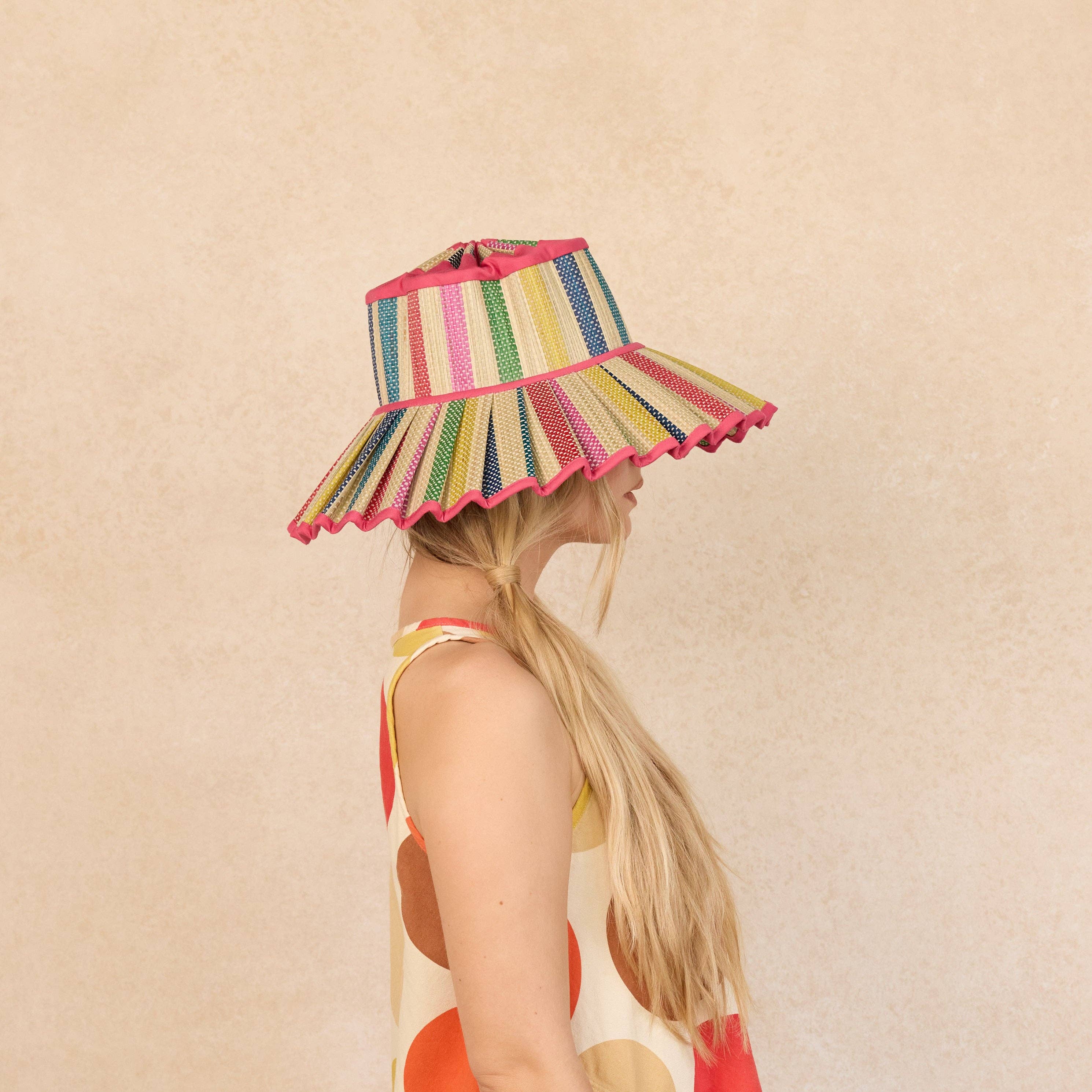 Resort Days | Fuschia | Luxe Capri Hat