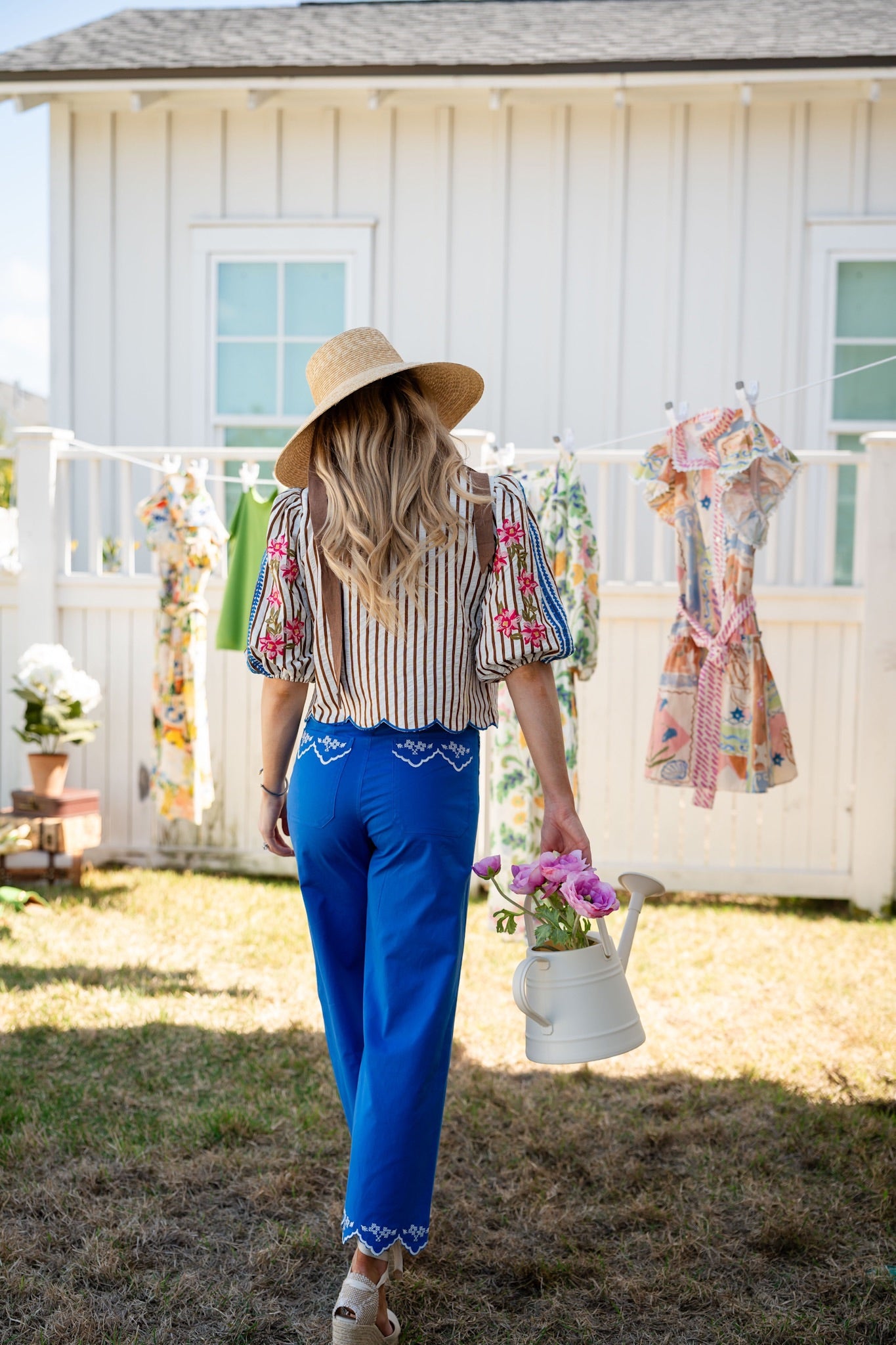 THE BLUE PROPER PANTS