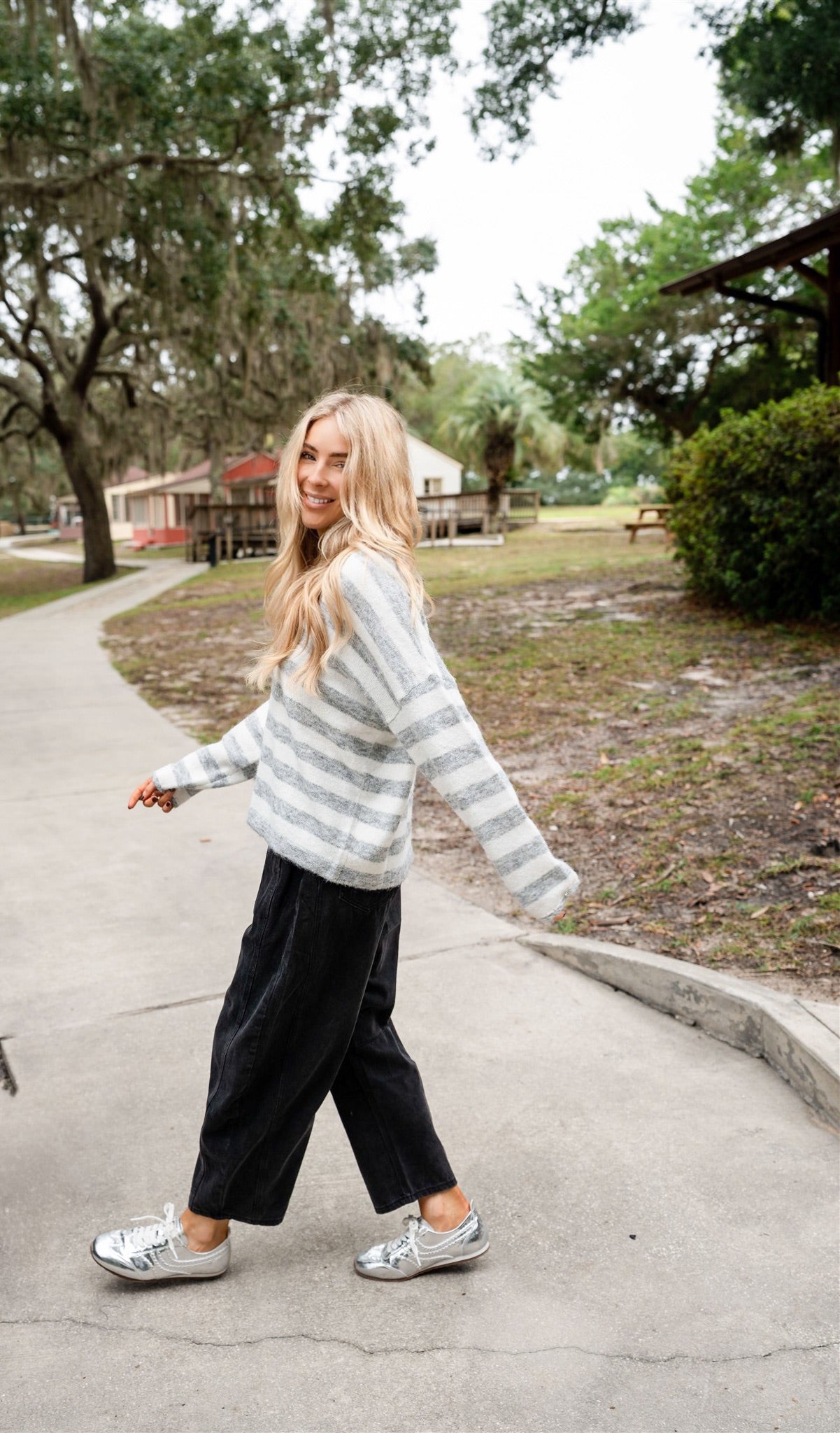 SUNDAY STRIPES SWEATER