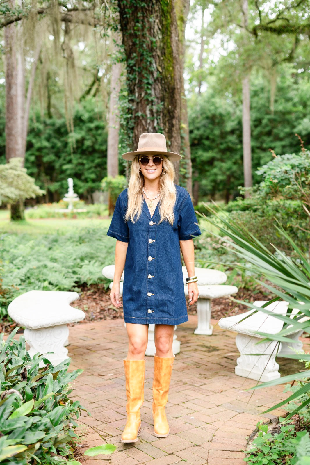ALL-STAR DENIM DRESS (SHIPS IN 1-2 WEEKS)
