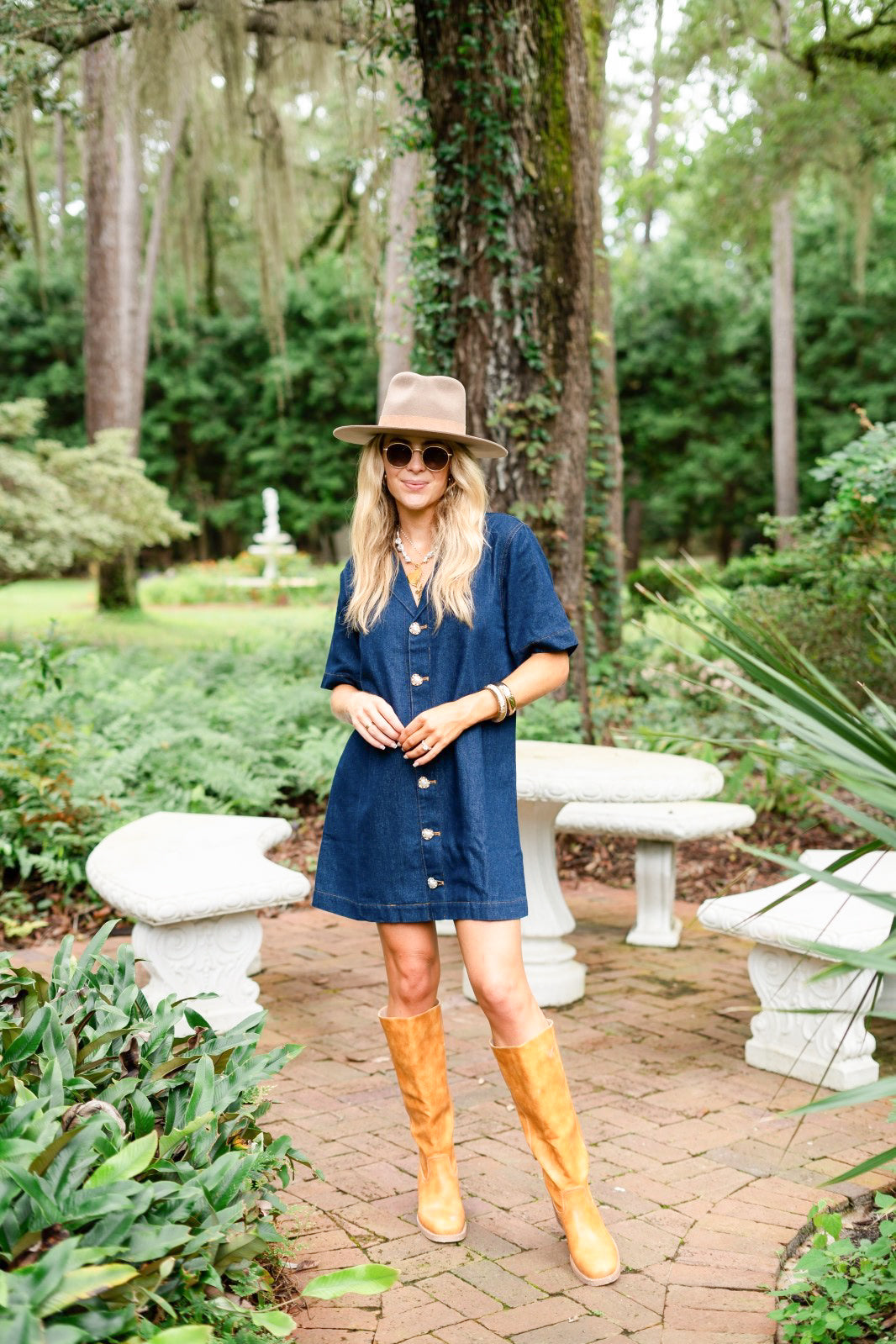 ALL-STAR DENIM DRESS (SHIPS IN 1-2 WEEKS)