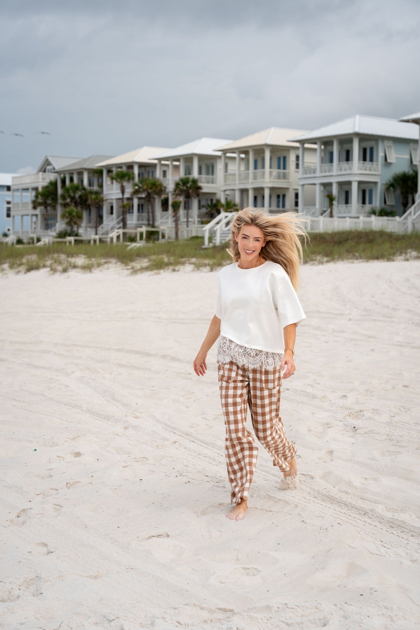 SANDBAR GINGHAM PANT