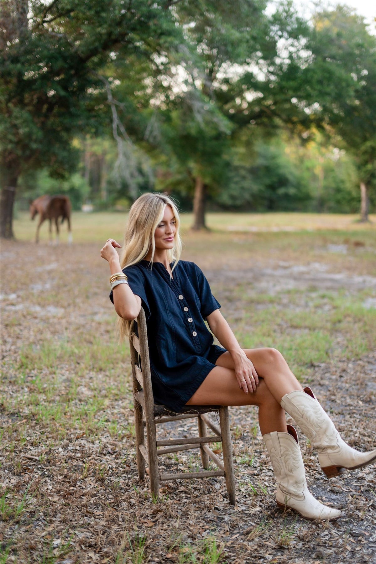 SABLE ROMPER DRESS