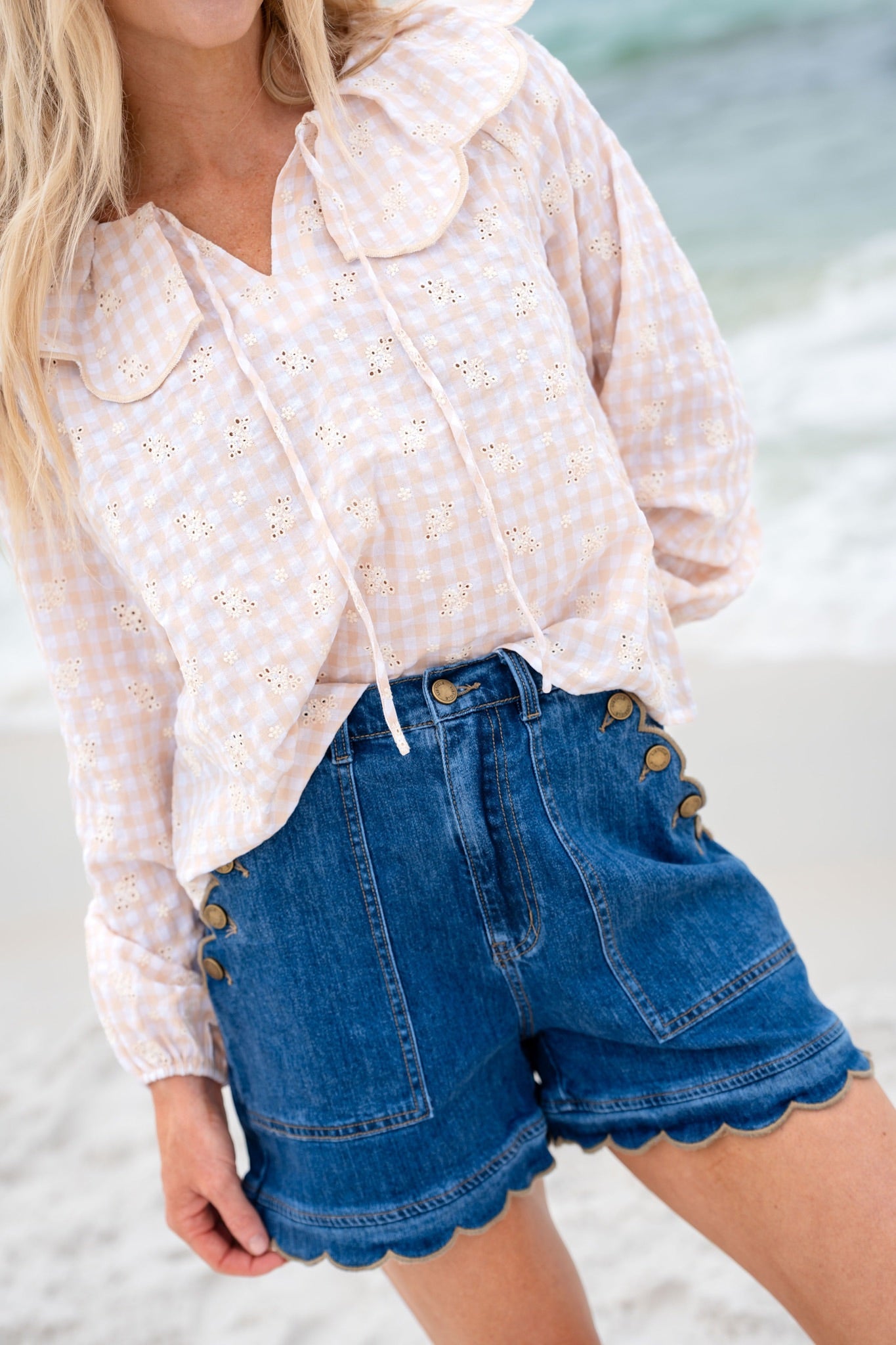 SHELL COTTAGE BLOUSE