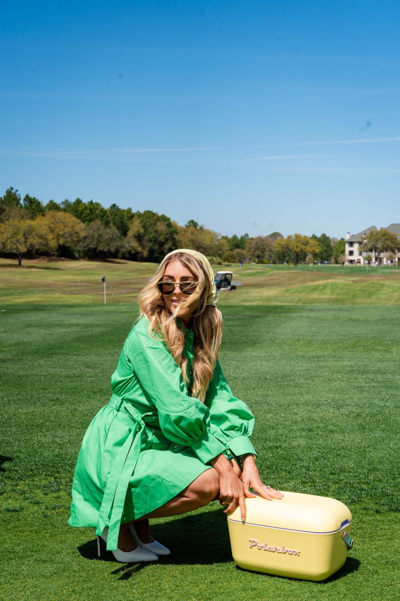 BERMUDA GREEN DRESS