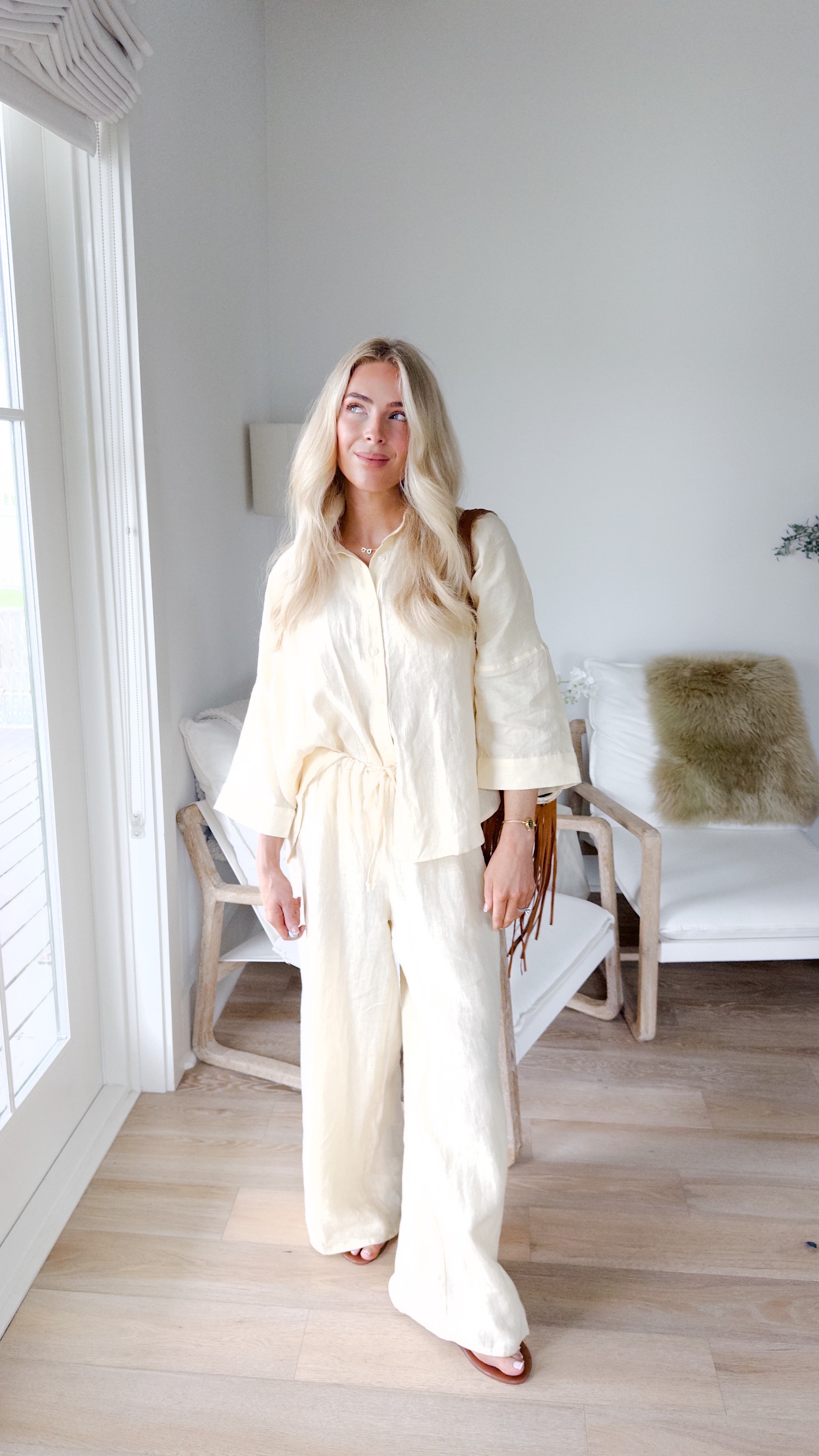 BUTTER LINEN PANT