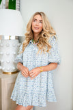 THE BLEU GARDEN DRESS
