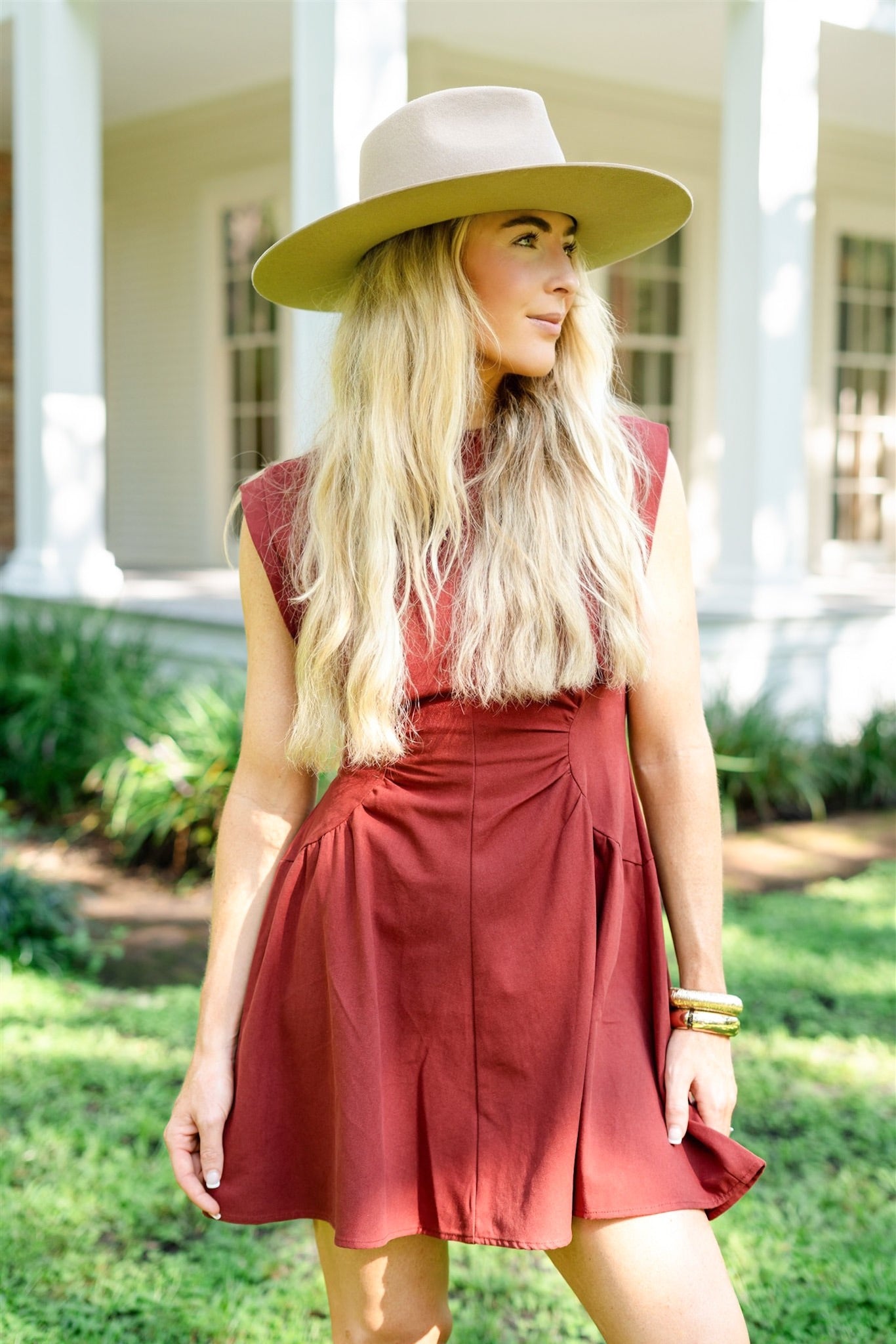 CRIMSON DRESS