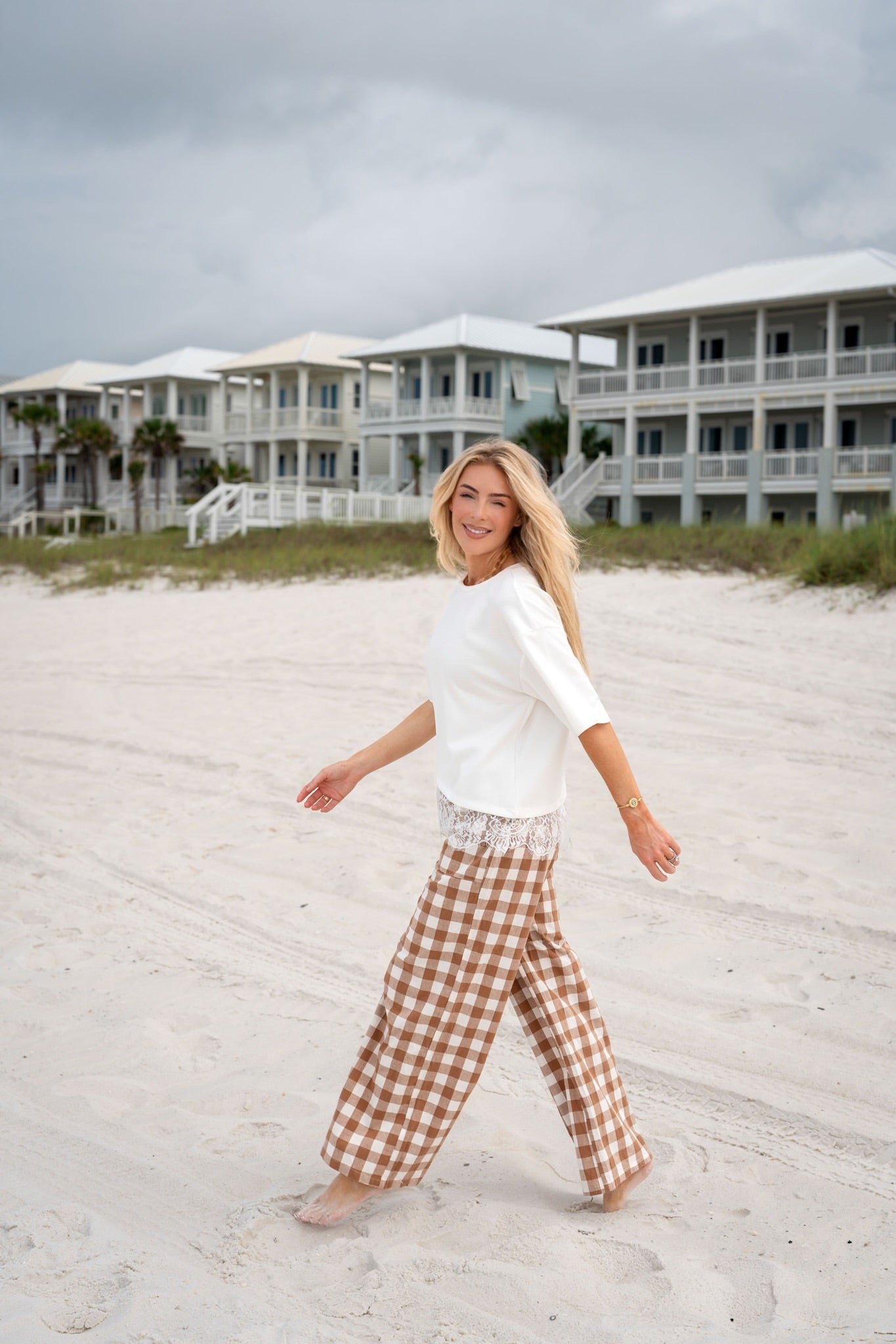SANDBAR GINGHAM PANT