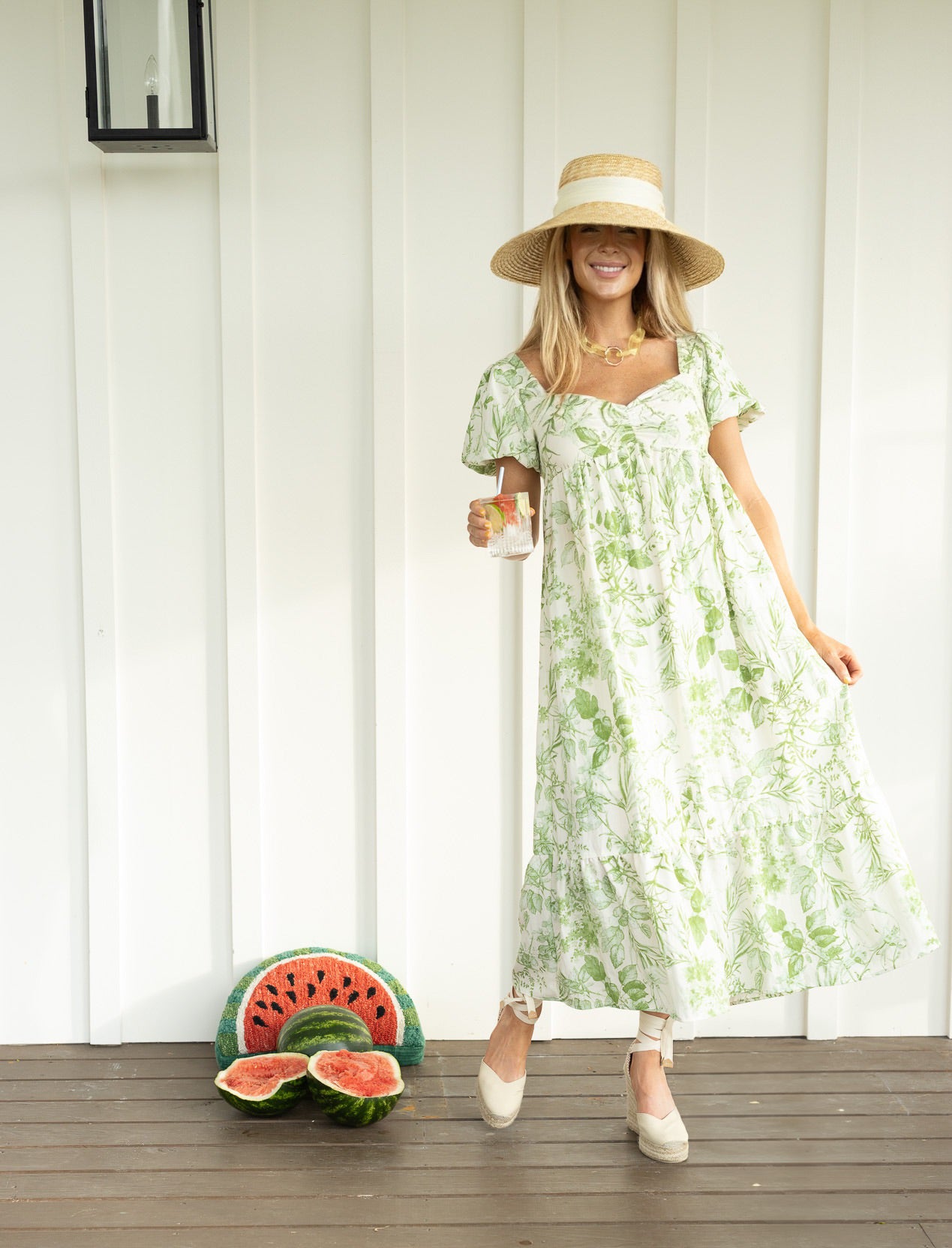 WATERMELON SPRITZ DRESS