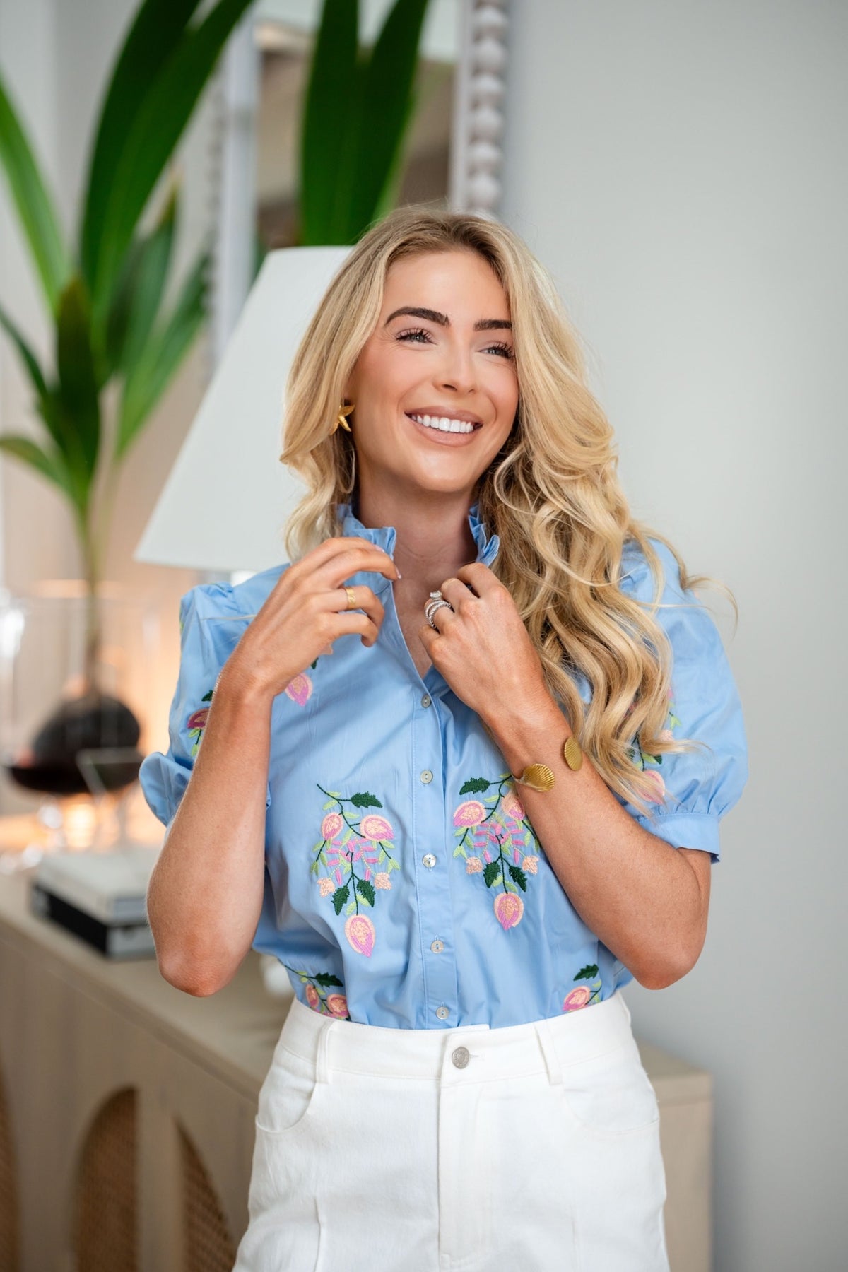 SEA BLOOM BLOUSE