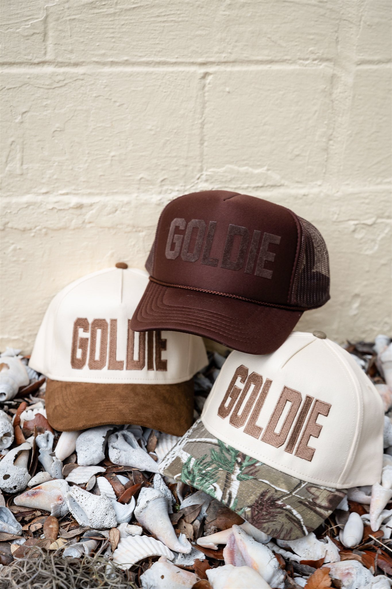 MOCHA CAMO TRUCKER HAT