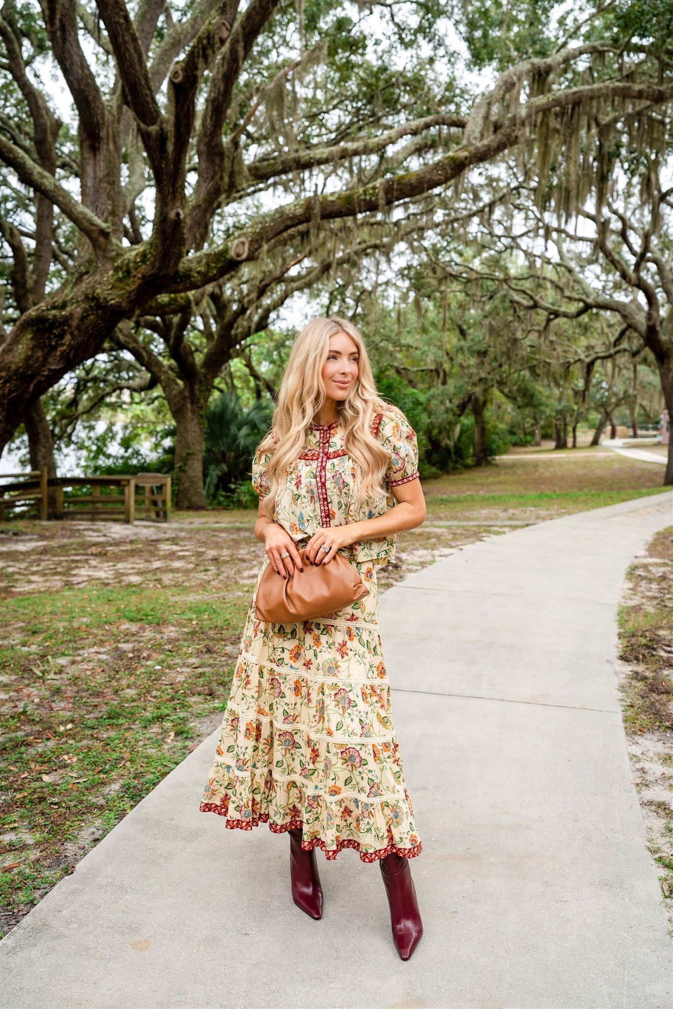 WILDFLOWER MAXI SKIRT