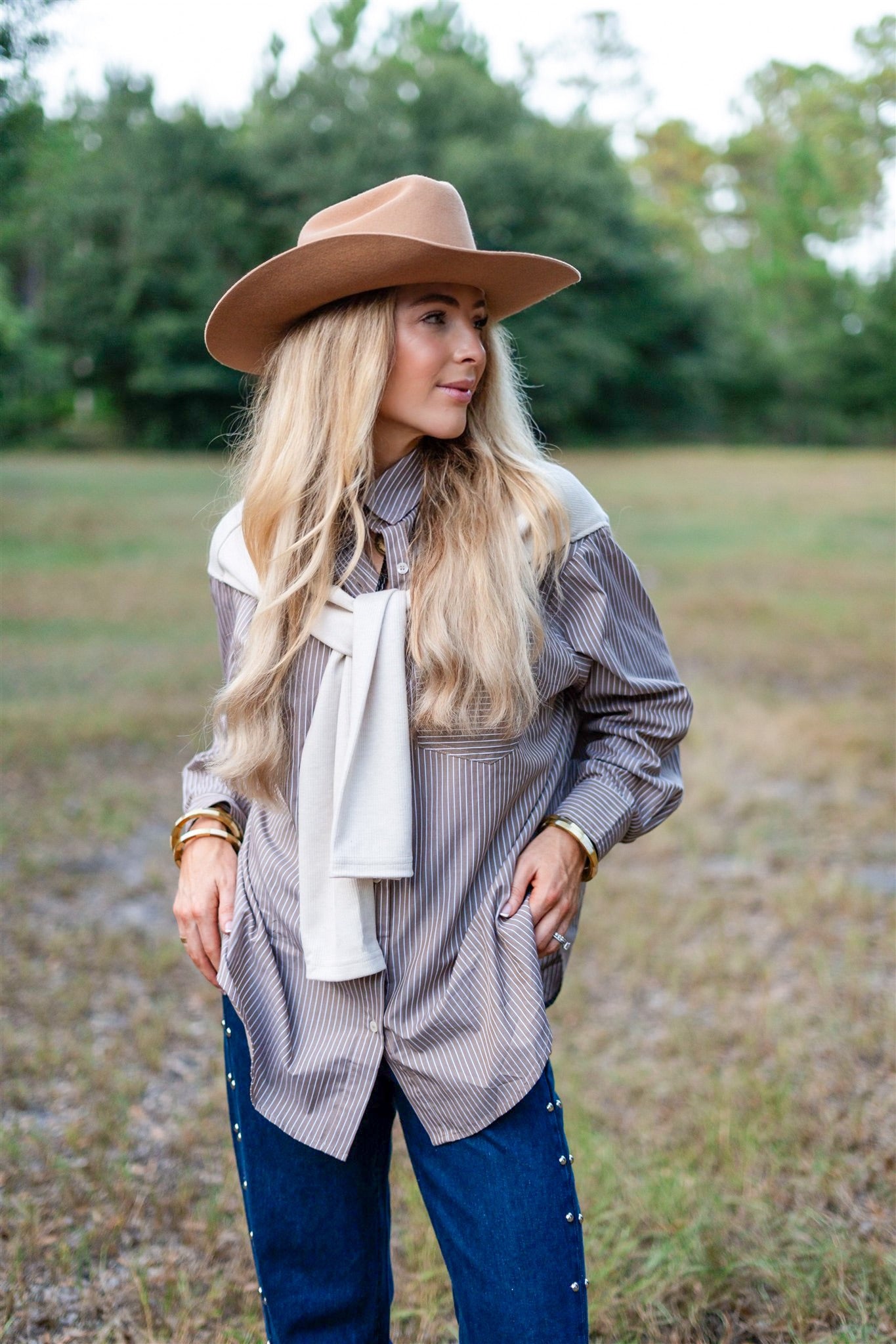 LONE STAR STRIPE TOP