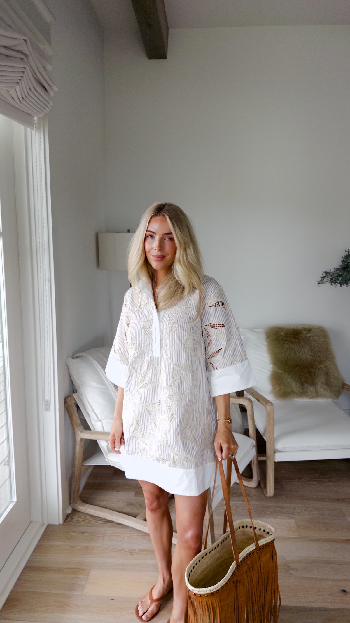 DRIFT PALM DRESS
