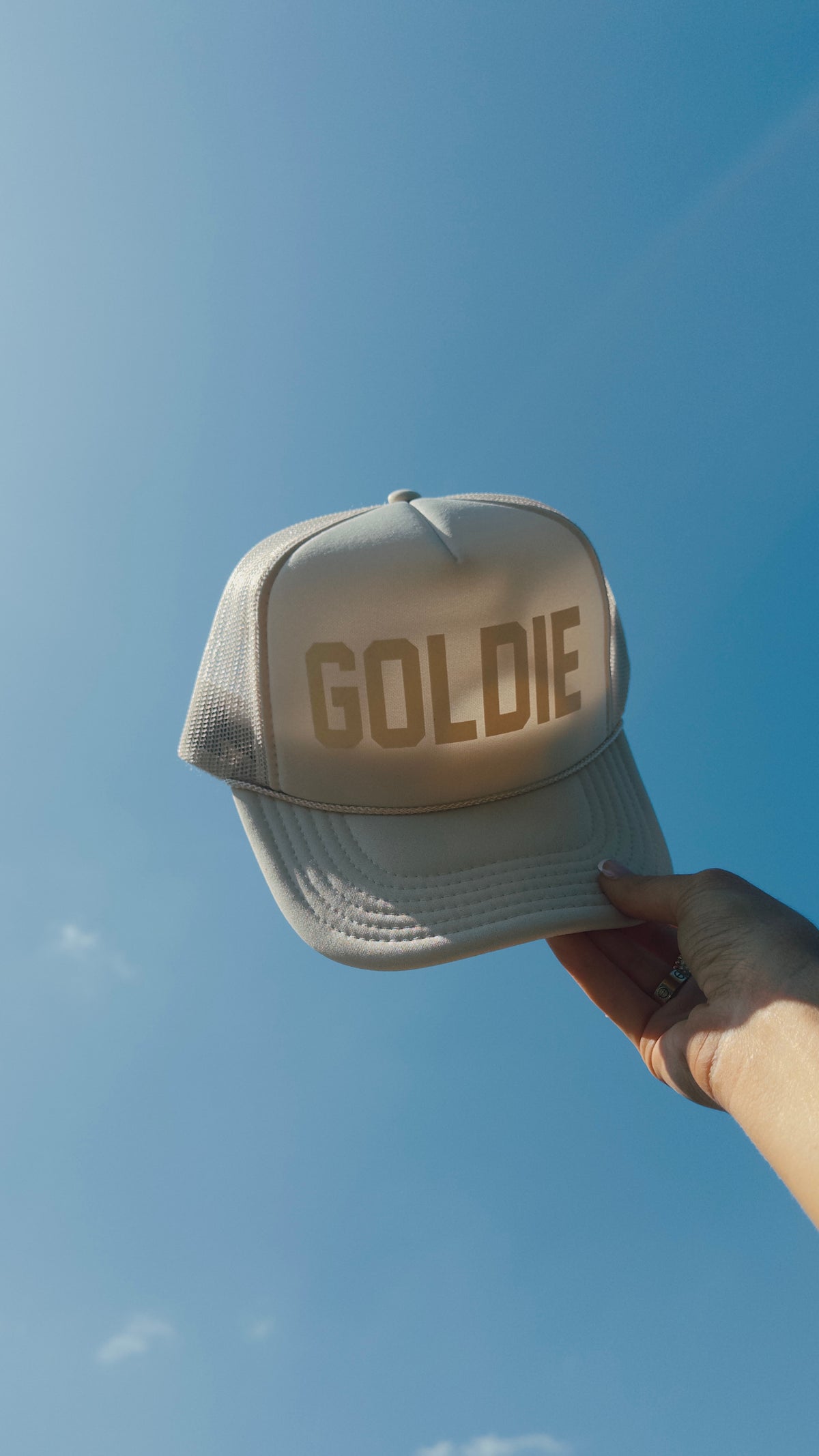 BARE GOLDIE TRUCKER HAT