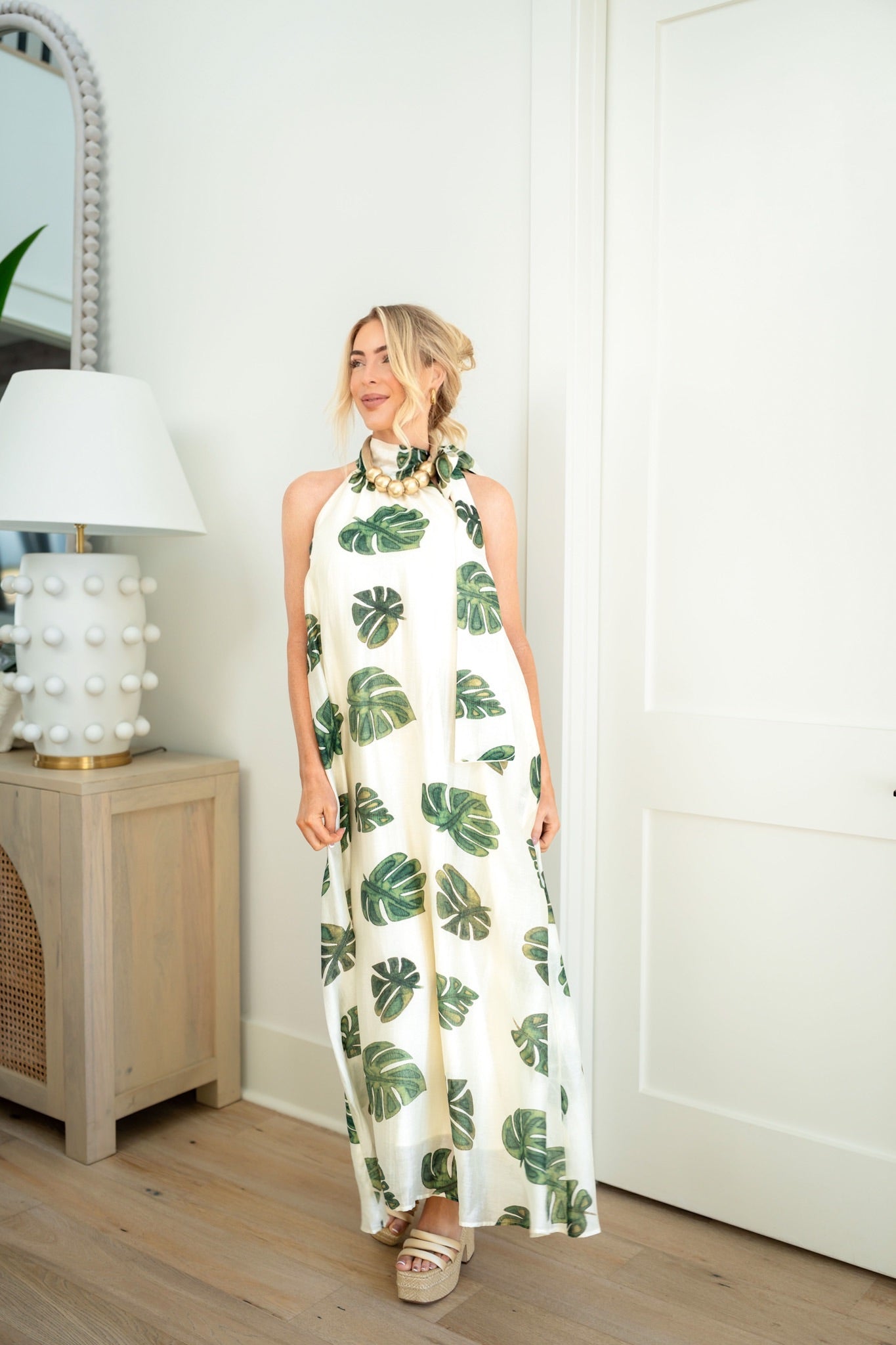 PALM FRAWN DRESS